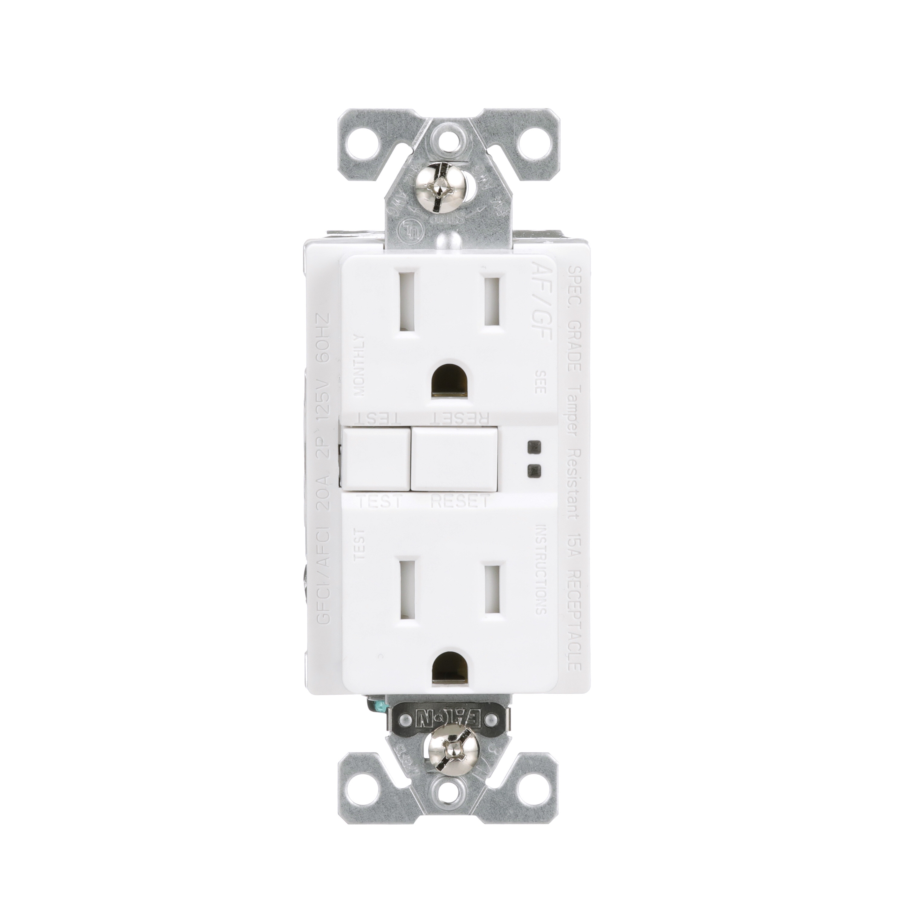Commercial Electric 15 Amp Single-Pole White Smart Light Switch