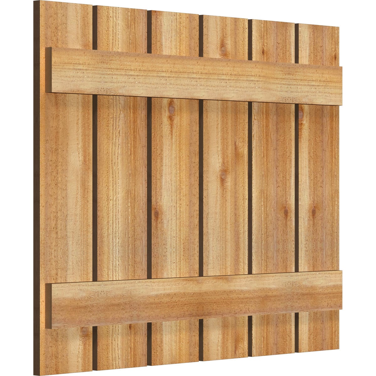 Ekena Millwork RBS06S35X028RWR Exterior-Shutters - View #2
