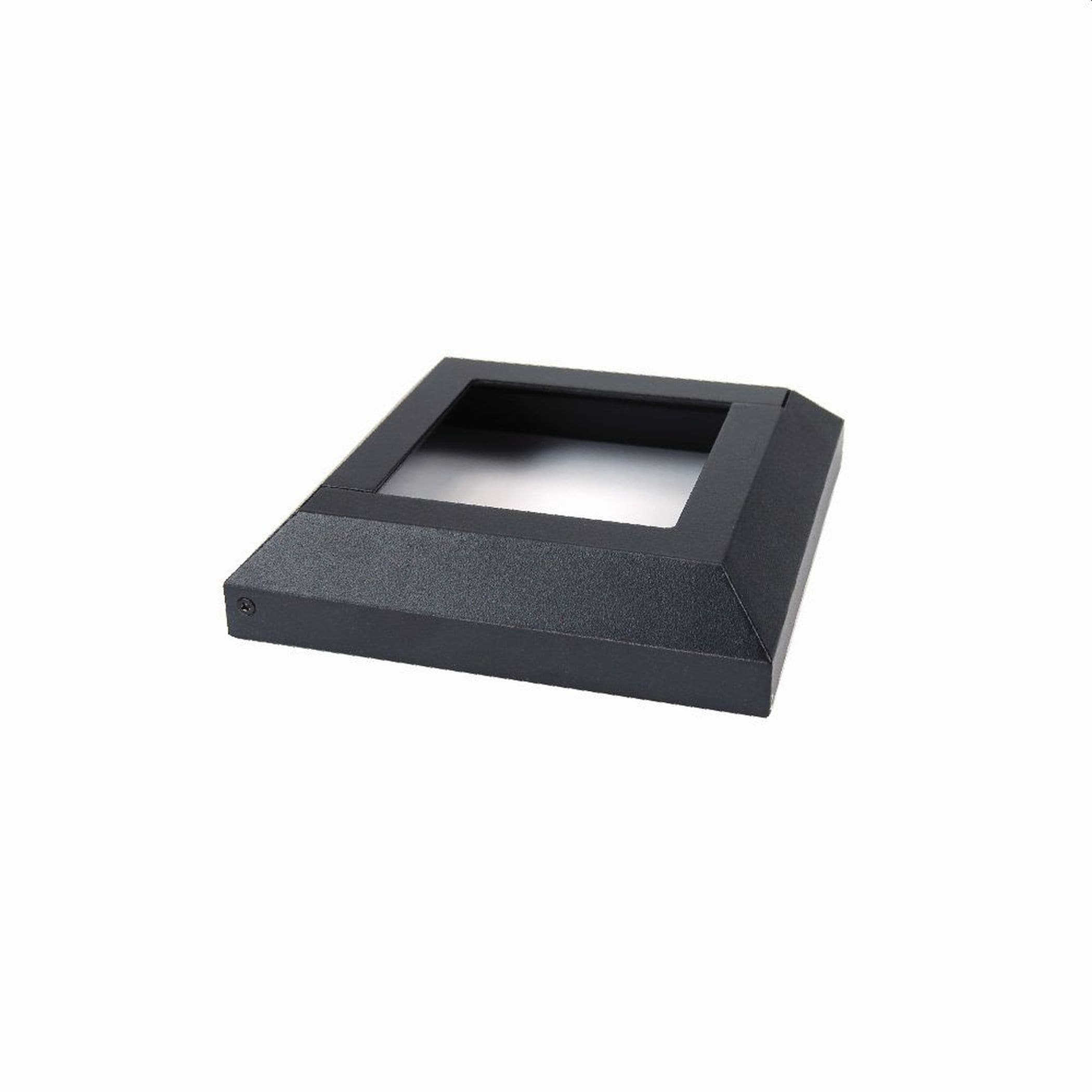 Fortress Building Products Black Sand Stainless Steel Deck Post Base Trim