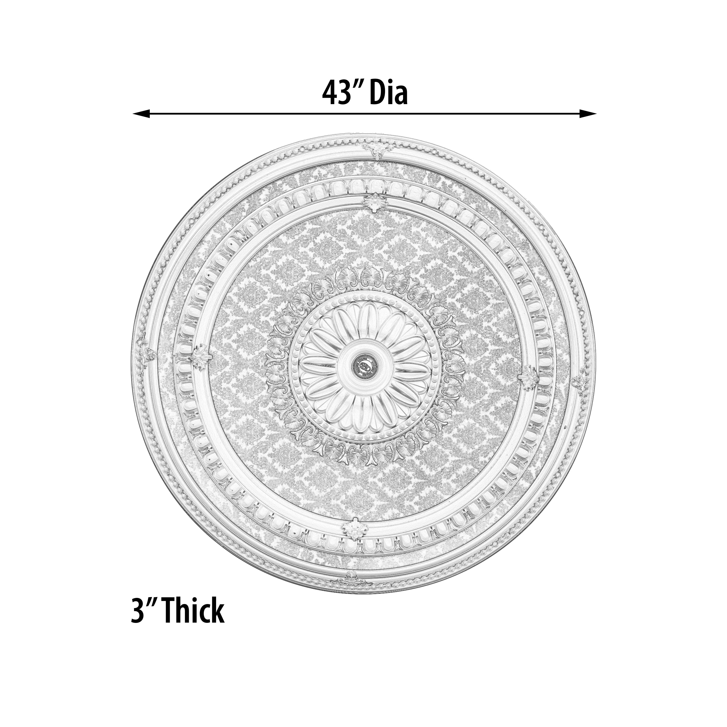 AFD HOME 10756389 Ceiling-Medallions - View #5