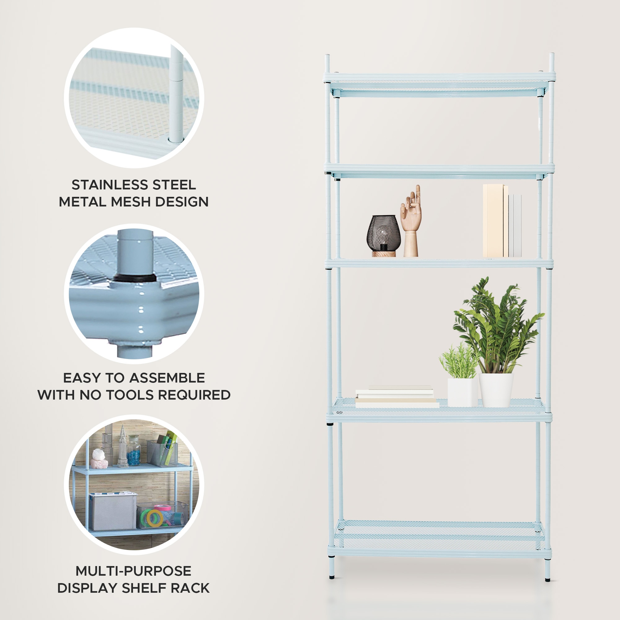 Design Ideas 325746 Free-Standing-Shelving - View #2