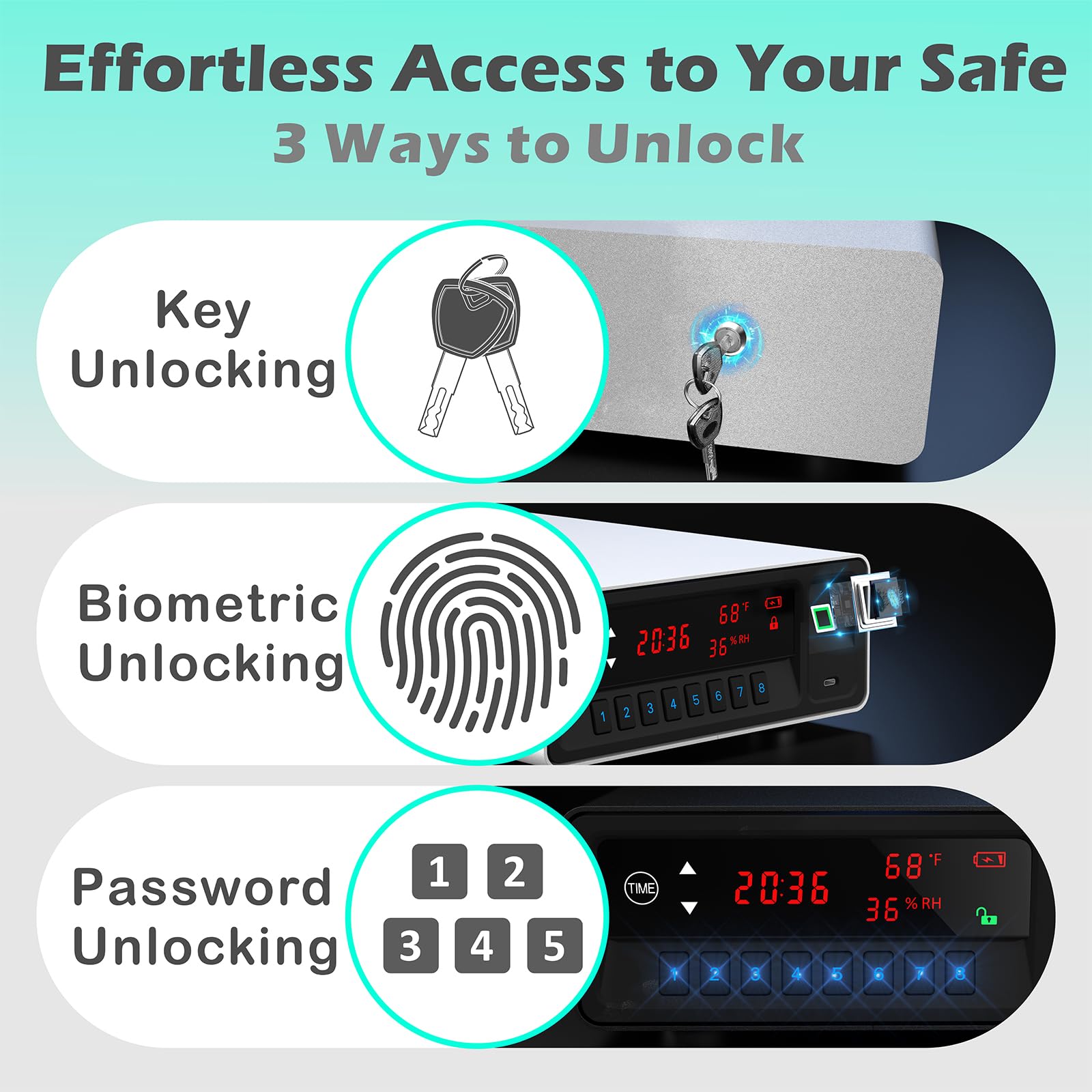LILILIAN FMY LRO0821E659 Gun-Safes - View #2