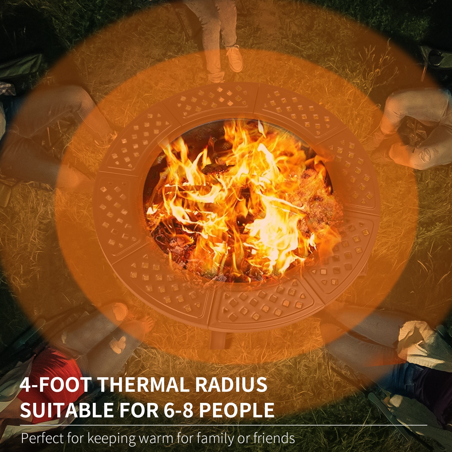 AOXUN G31011 Outdoor-Woodburning-Firepits - View #4