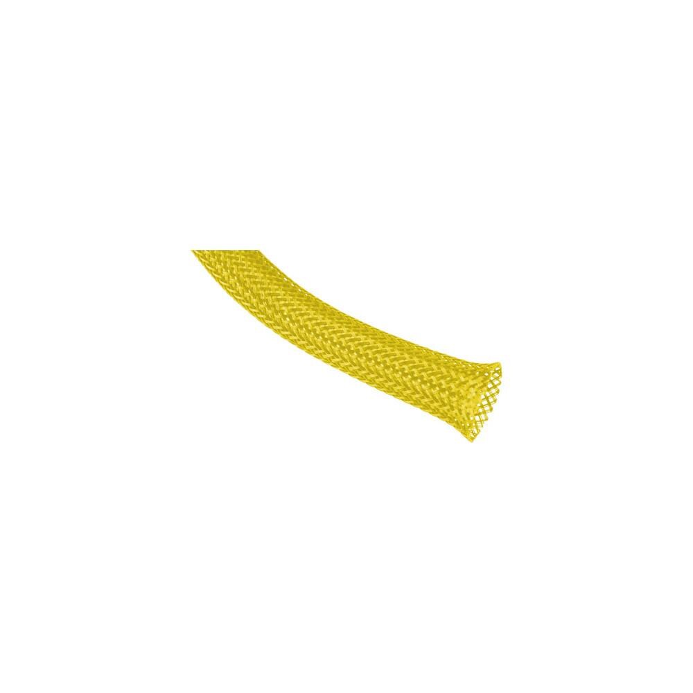 Techflex TCNCD330196  TFX-PTN-250NY 2.5 in. Expandable Tubing- Neon Yellow, 200 ft. Spool