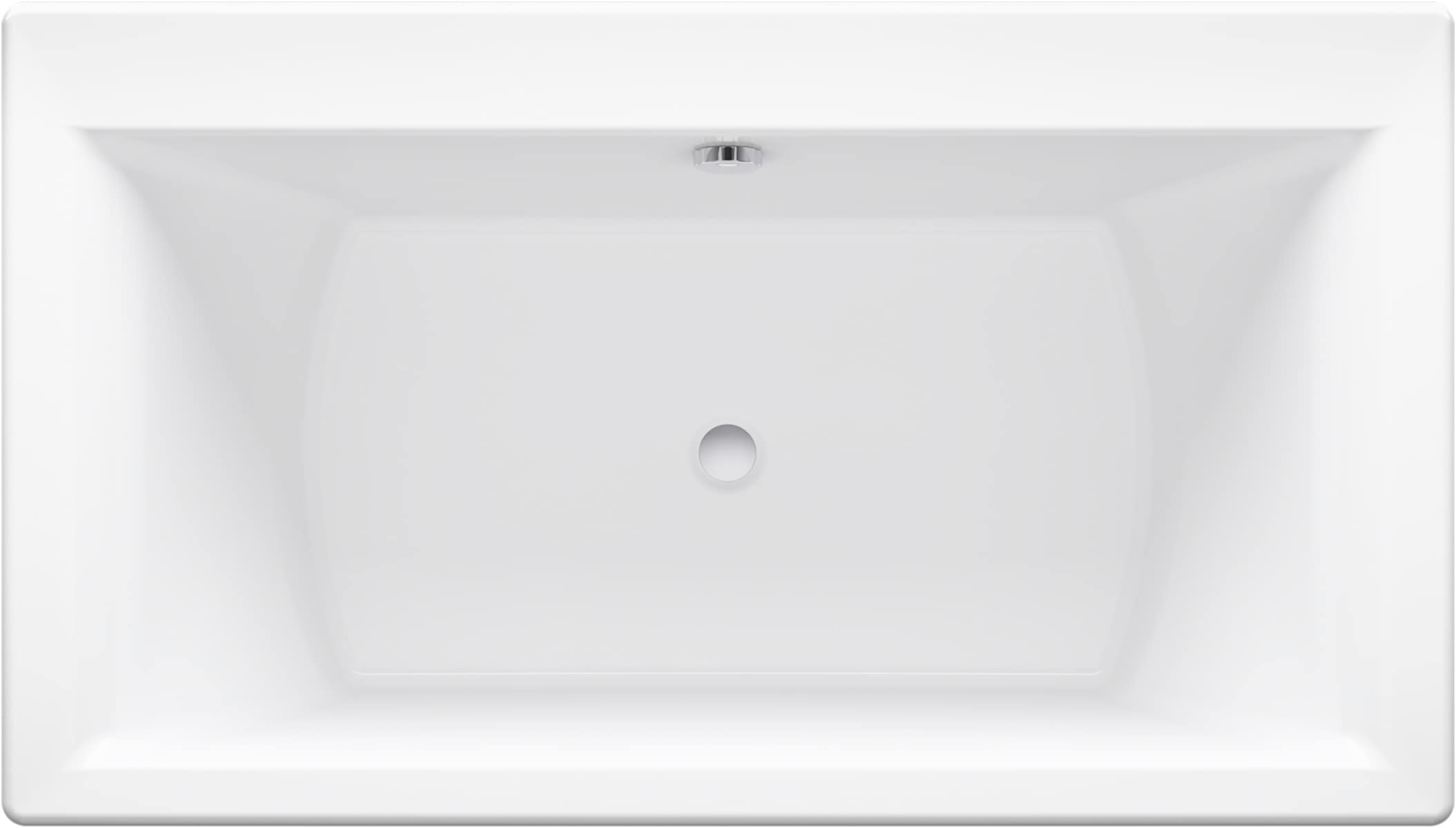 KOHLER Stargaze 34-in x 60-in White Acrylic Freestanding