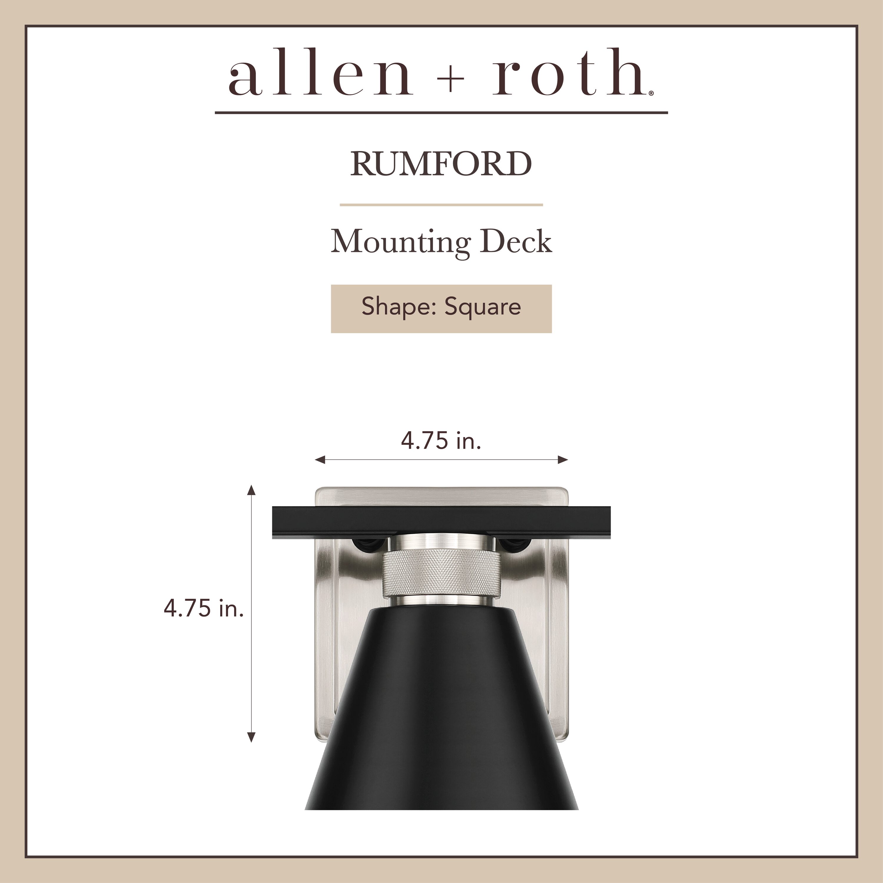 allen + roth VB26-3BK b089995 - View #2