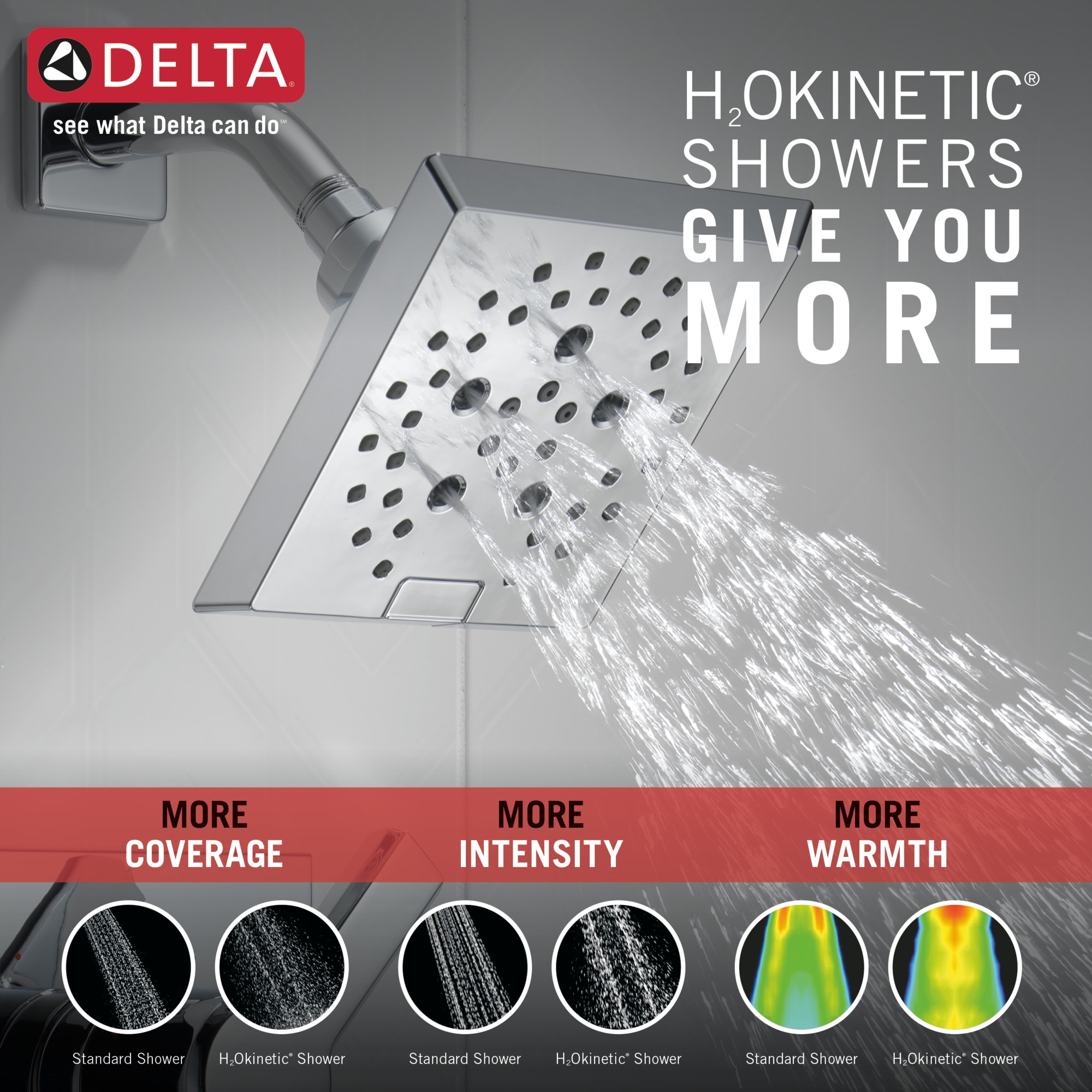 Delta T14299-PR Tub-Shower-Faucets - View #4