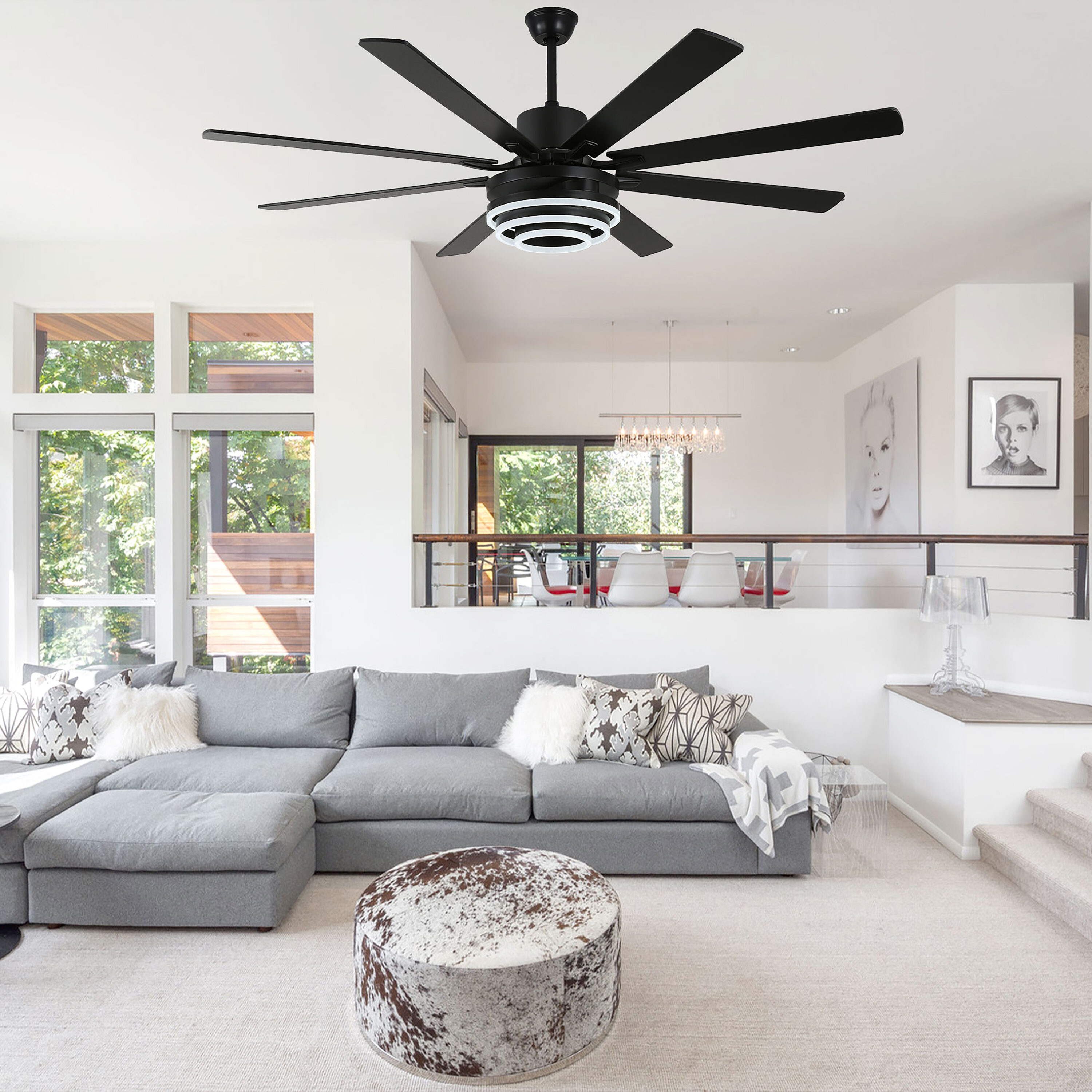 Cusp Barn DC7205-B Ceiling-Fans - View #10