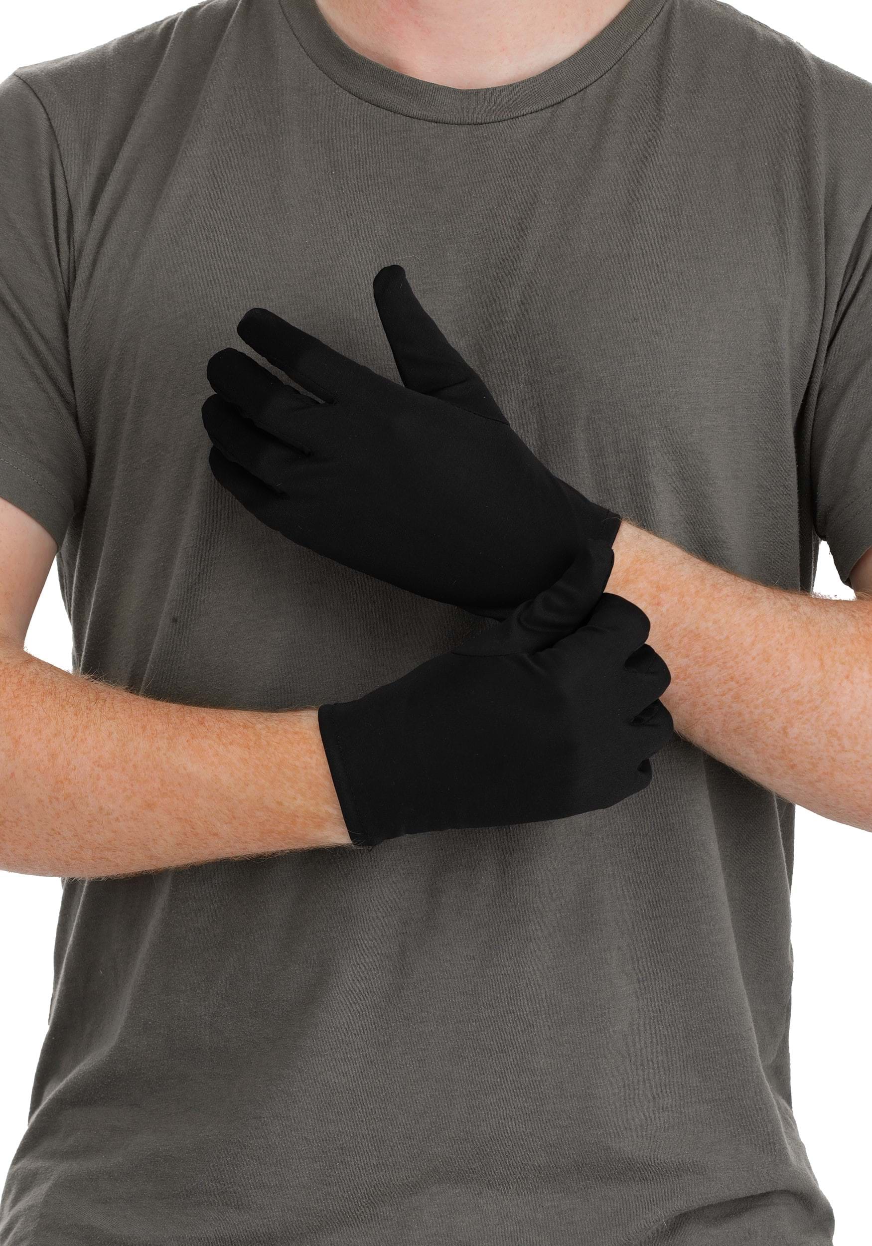 HalloweenCostumes.com FUN Costumes Classic Adult Black Costume Gloves  Costume Accessories Standard in the Costumes department at Lowes.com