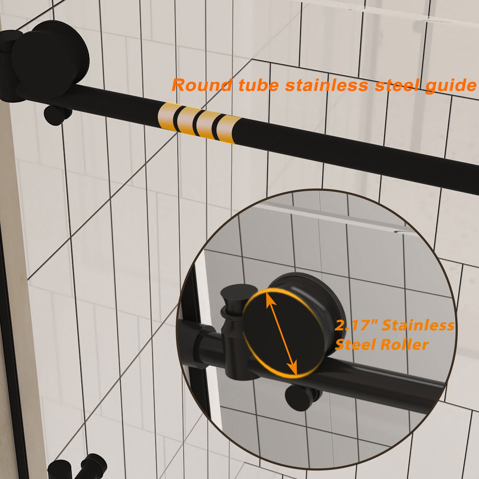 AAZJ JBF-W1675P306989 Shower-Doors - View #10