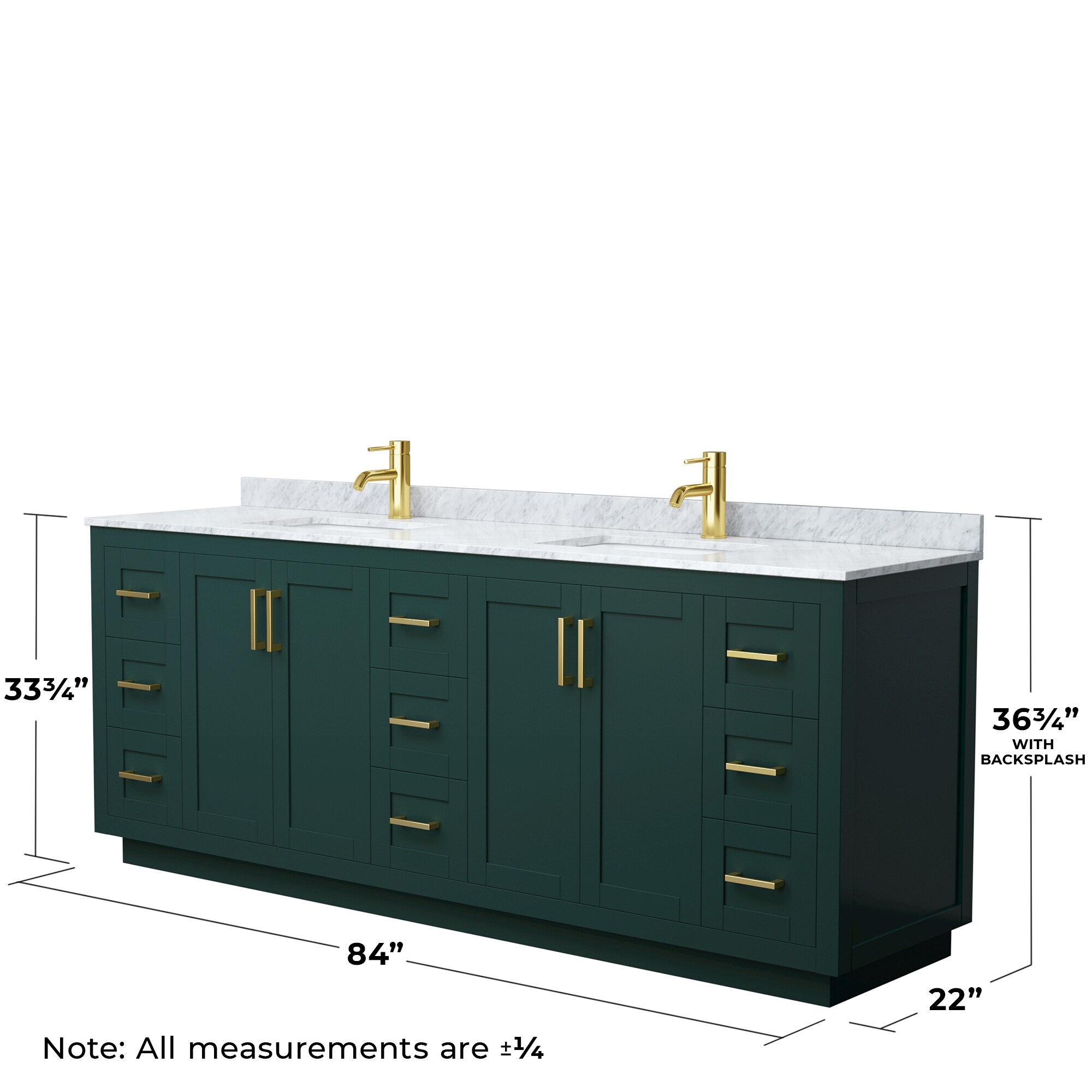 Wyndham Collection WCF292984DGDCMUNSM70 Bath-Vanity-Combo - View #6