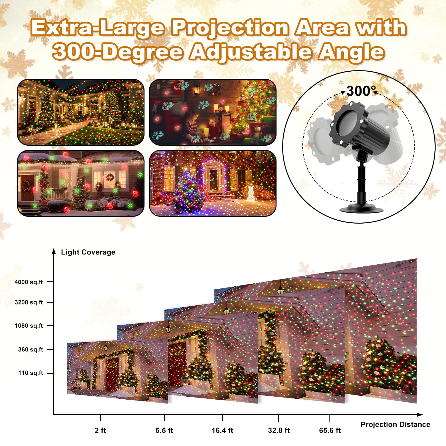 Etokfoks LETMVADQL Christmas-Light-Show-Projectors - View #4