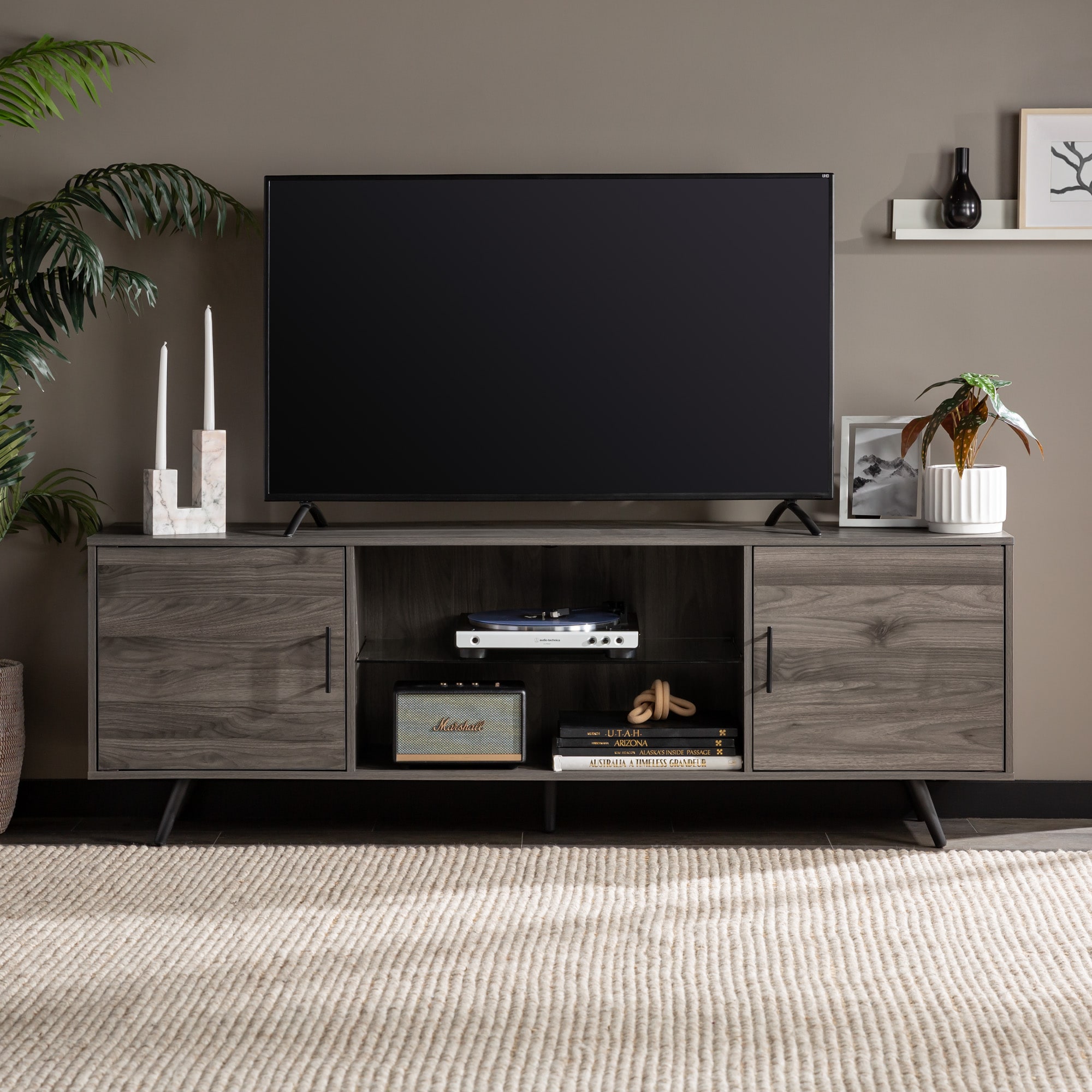 Walker Edison LW70NORSG Tv-Stands - View #4