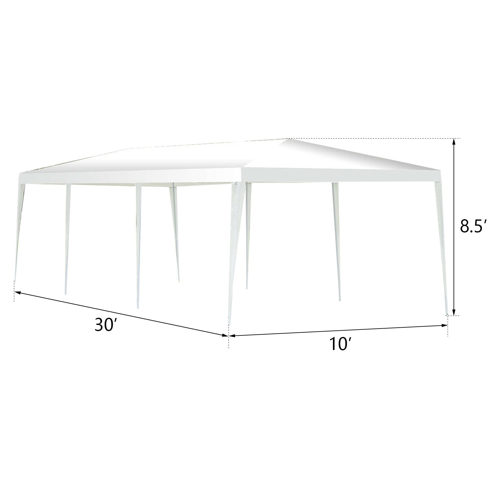 WELLFOR DOJ3934 Canopy-Storage - View #3
