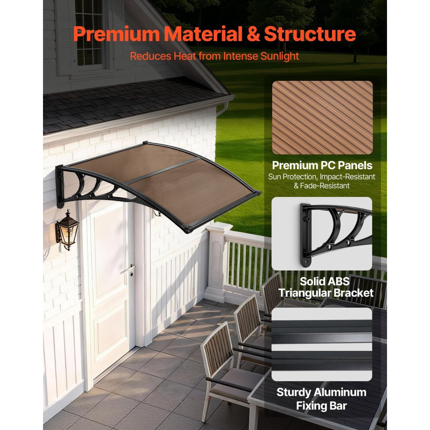 Angel Sar DAZYYAFDE0323-BR awnings - View #4