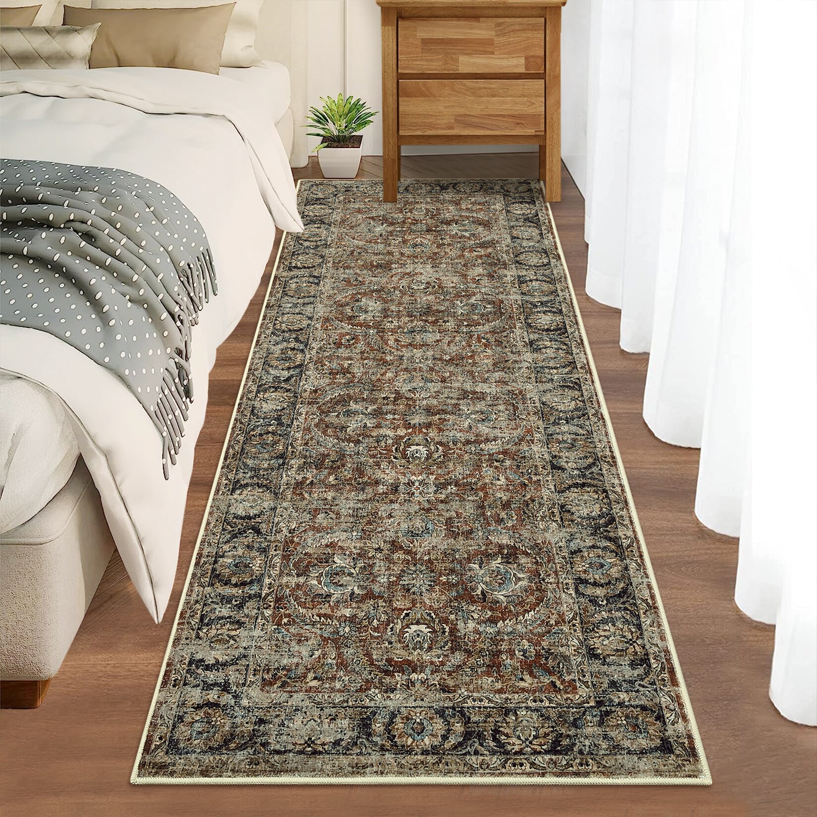 Qeetex SUNNY-PHK-35PLLRGN rugs - View #2