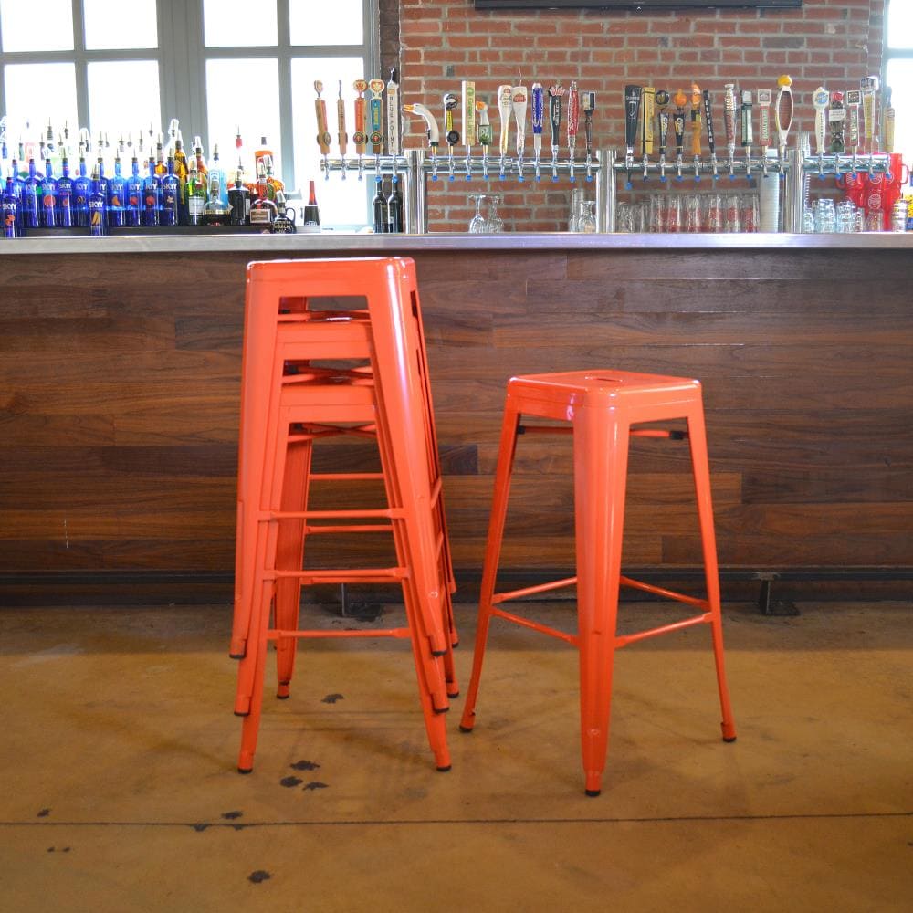 AmeriHome BS030ORNGSET stools - View #9