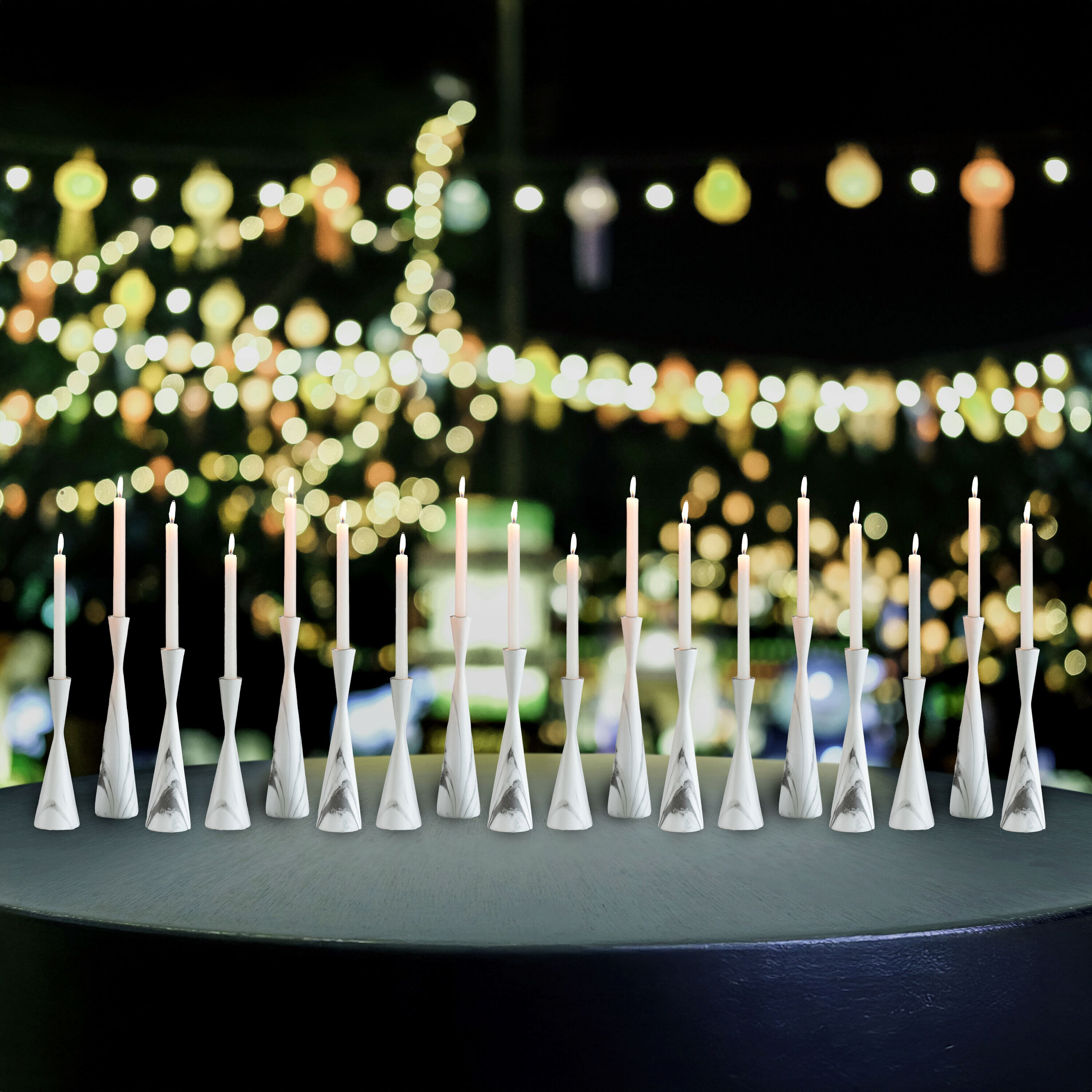 FABULAXE QI004063.WT.6 Candle-Holders - View #7