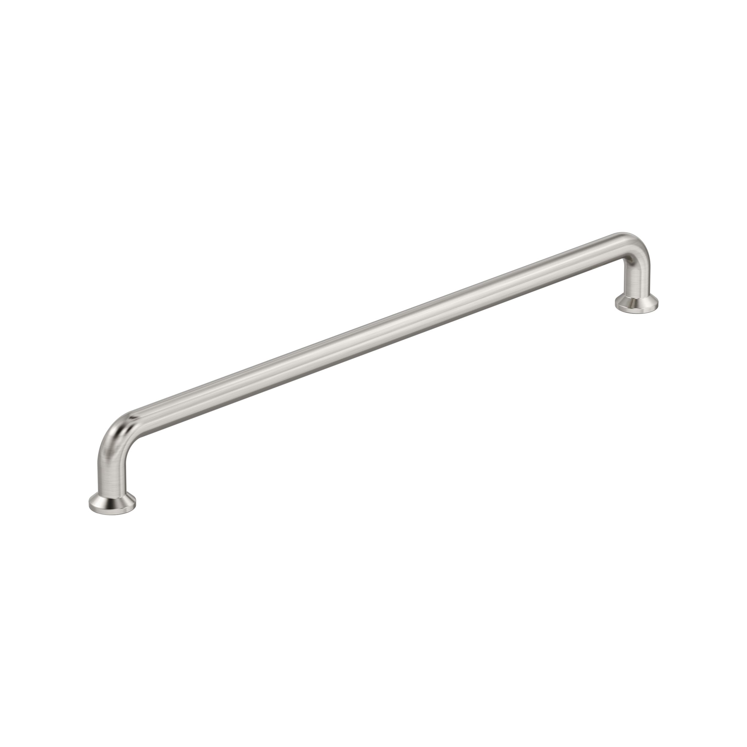 Satin Nickel 18-Inch Modern Industrial Appliance Pull