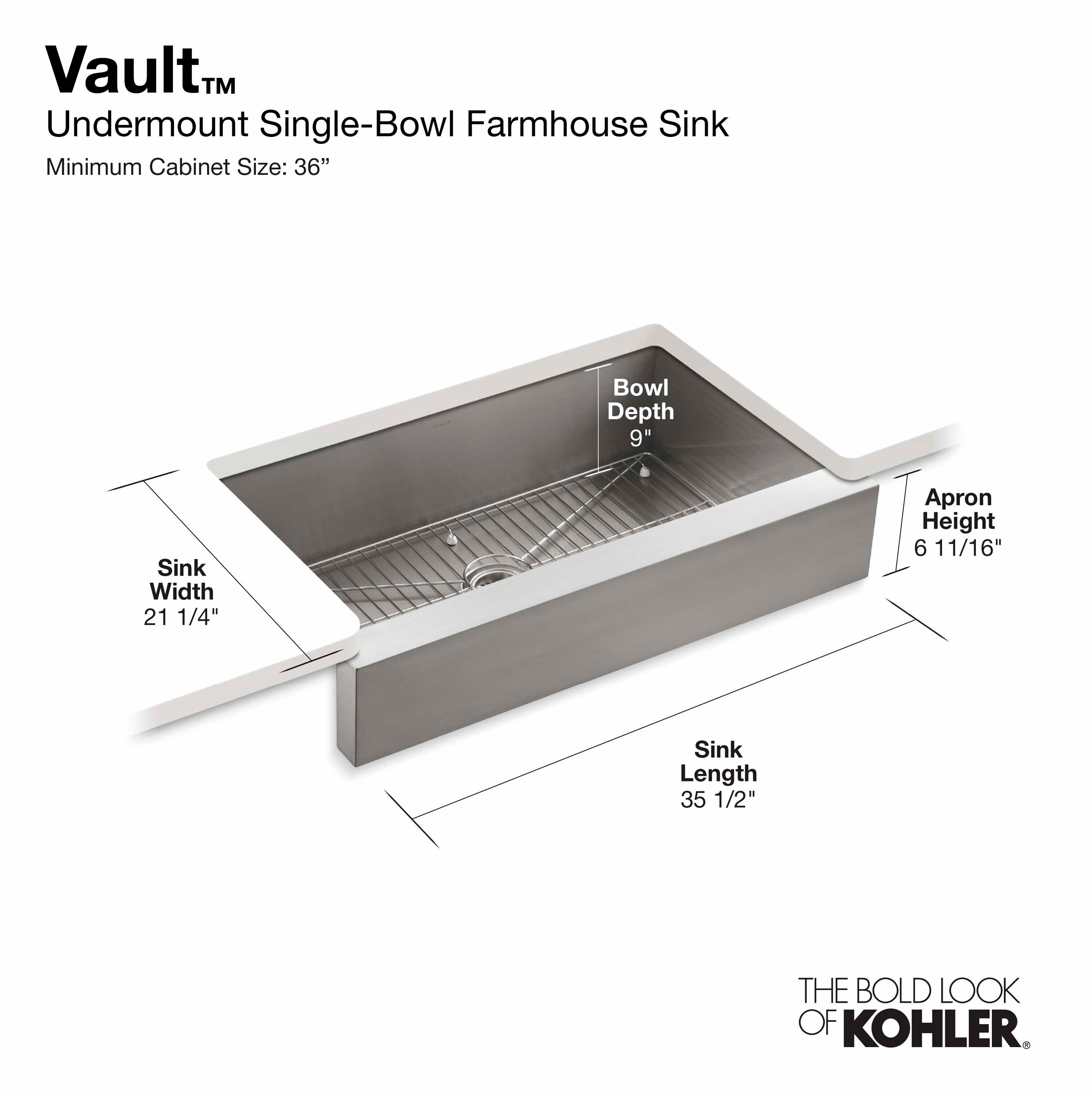 KOHLER 3943-NA Kitchen-Sinks - View #7