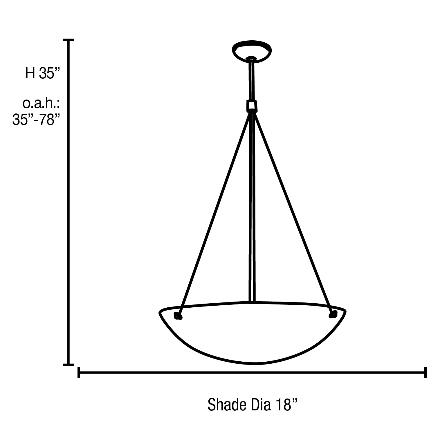 Access Lighting 23072-BRZ/WHT Pendant-Lights - View #2