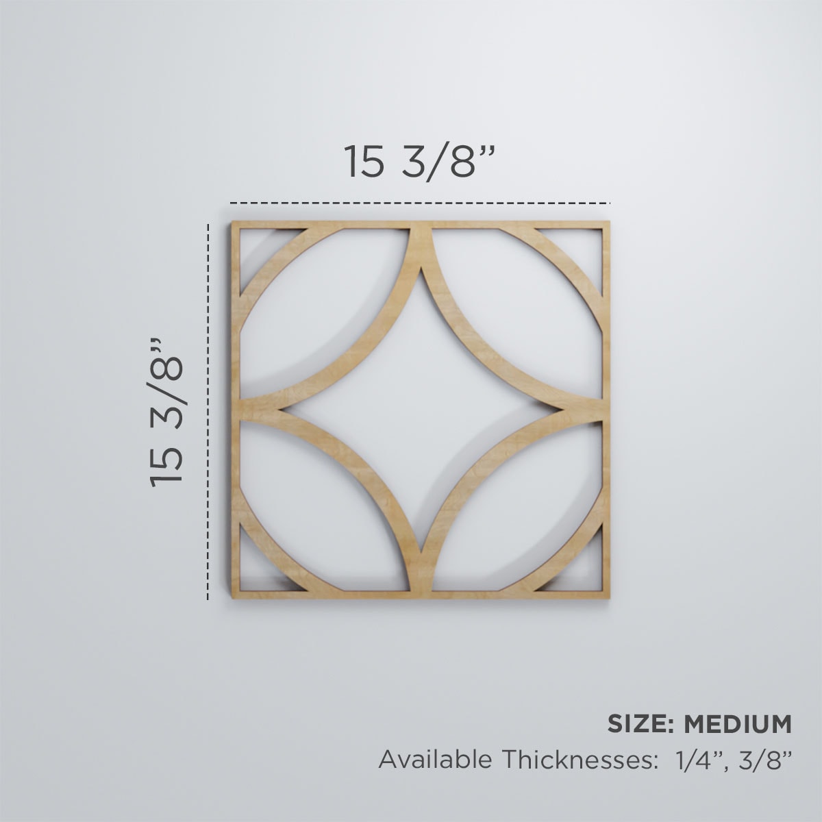 Ekena Millwork WALW16X16X0250CROAL Wall-Panels - View #2