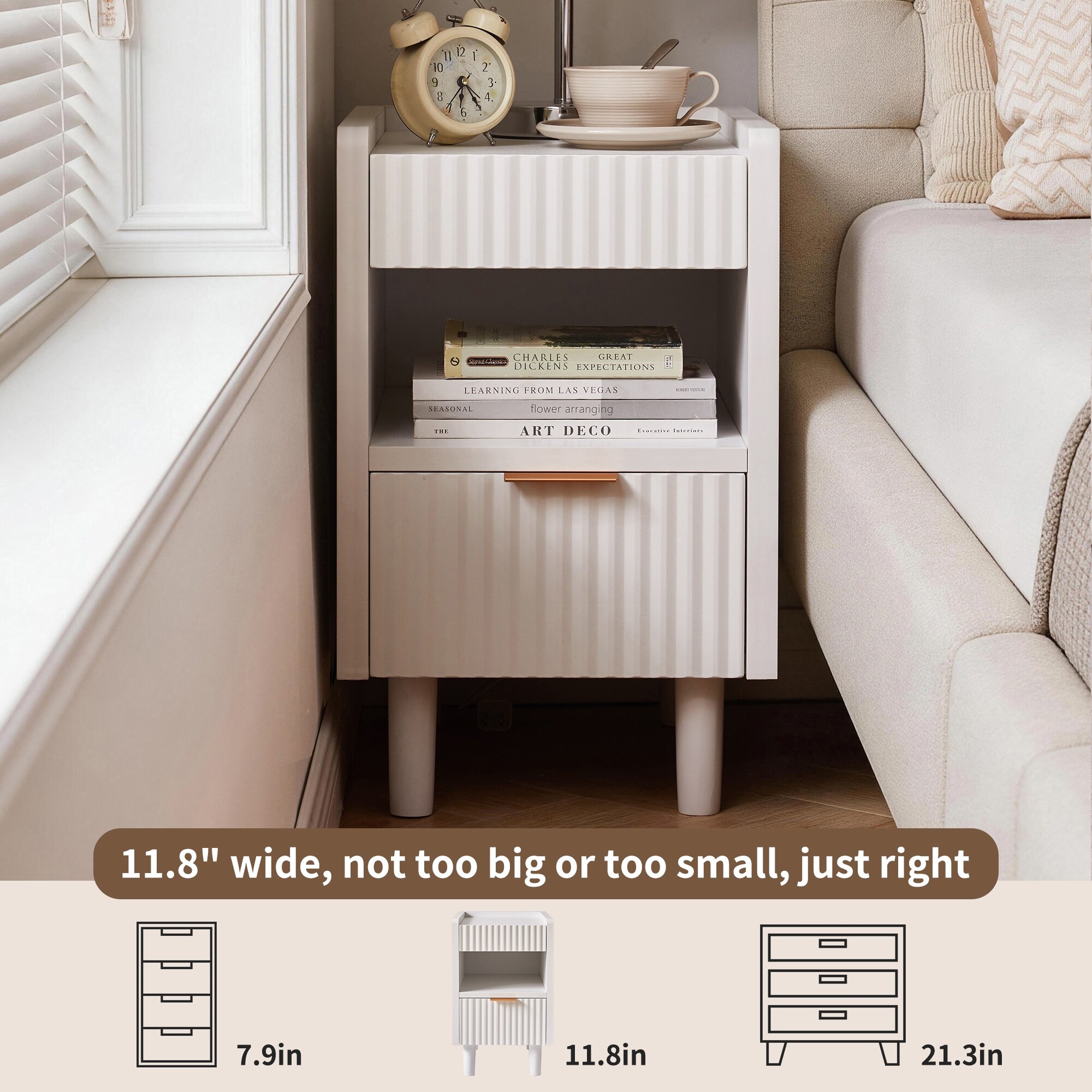 Vorene J-VRNL2MKI9CTF nightstands - View #6