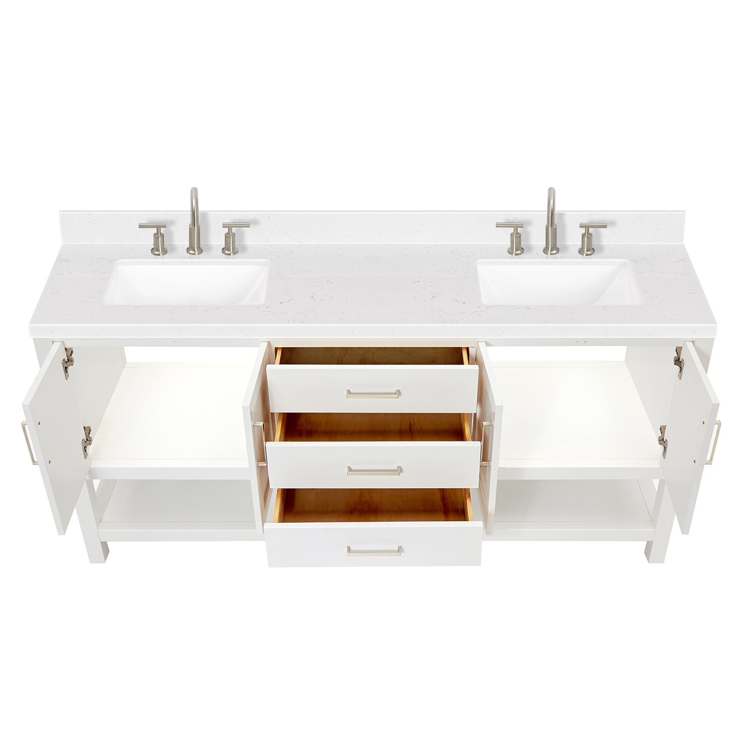 ARIEL S072DCQRVOWHT Bath-Vanity-Combo - View #9