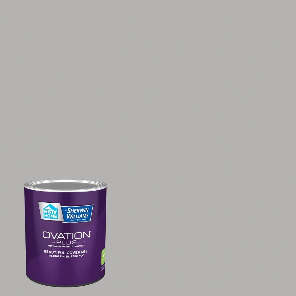 HGTV HOME by Sherwin-Williams 4004-1B-2557201 Ovation Plus Flat Urban Sunrise 4004-1B Latex Interior Paint Paint + Primer ( 1-quart )