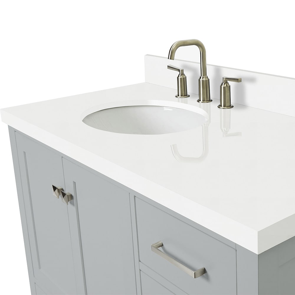 ARIEL A043SLWQOVOGRY Bath-Vanity-Combo - View #7