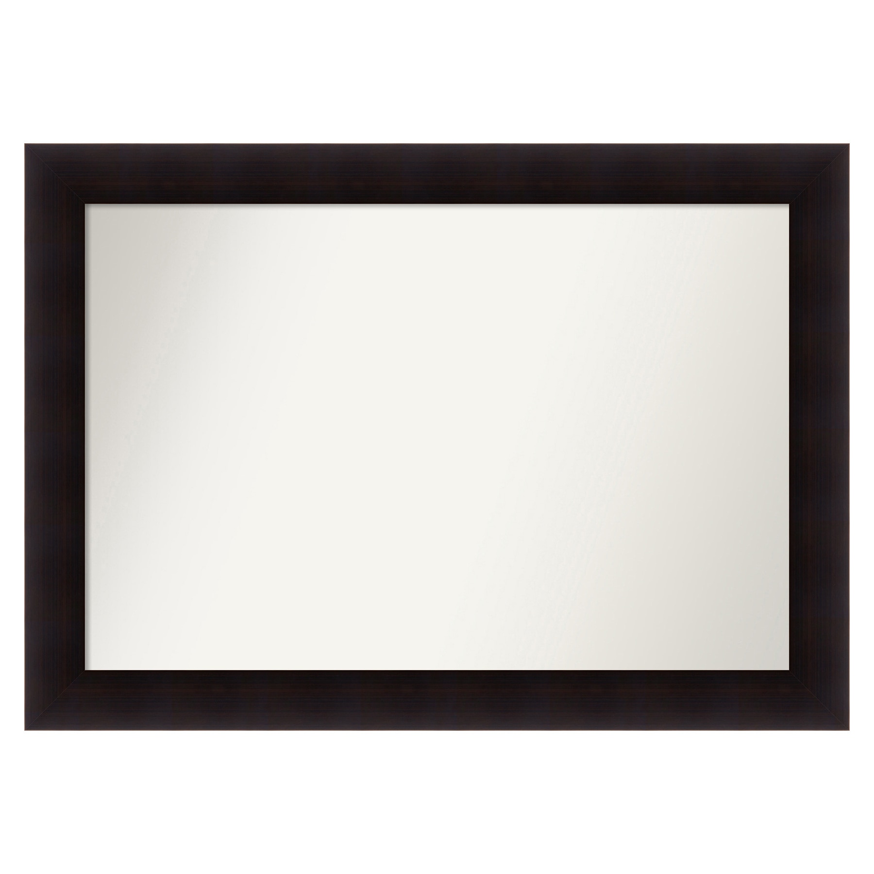 Espresso Wood Framed Full Length Bathroom Vanity Mirror