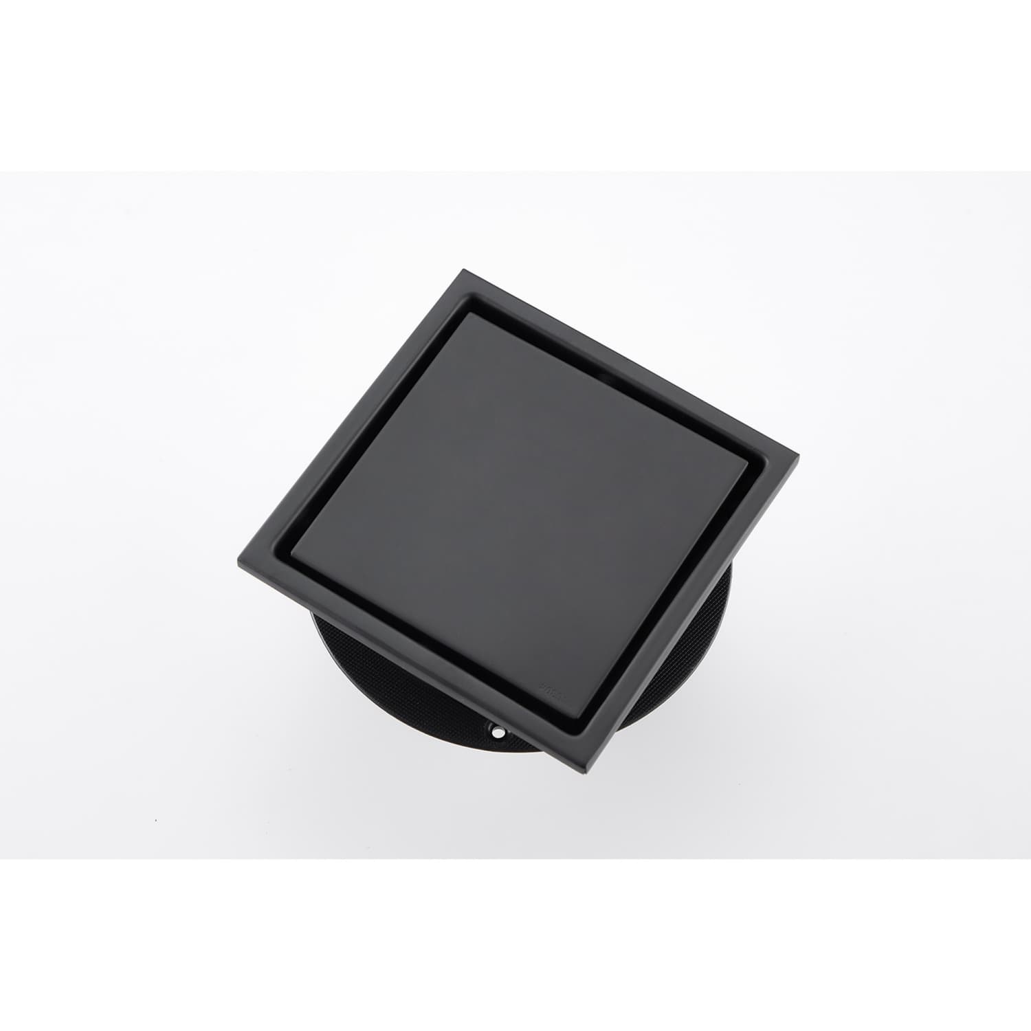 OGETFUUR - 6in Matte Black Square Shower Drain with High-Quality Stainless Steel for Bathroom and...