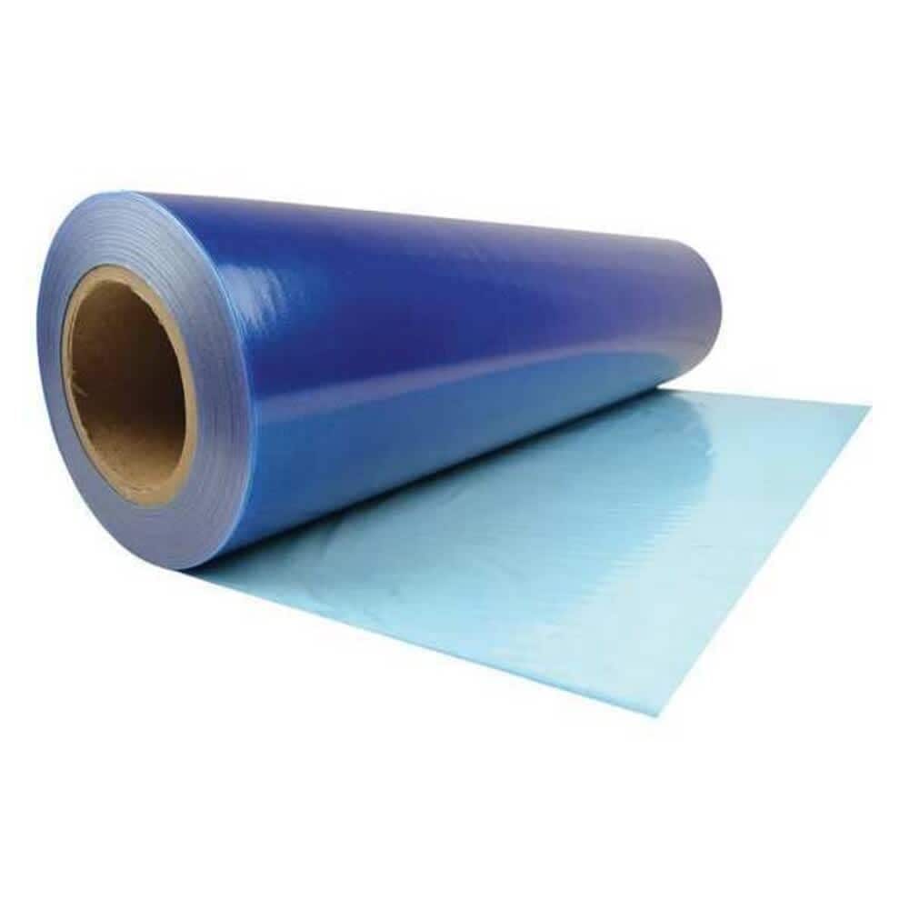 Surface Shields  1.5 mil Thick Window Protection Film 24 in Wide 600 ft Length Polyethylene Blue
