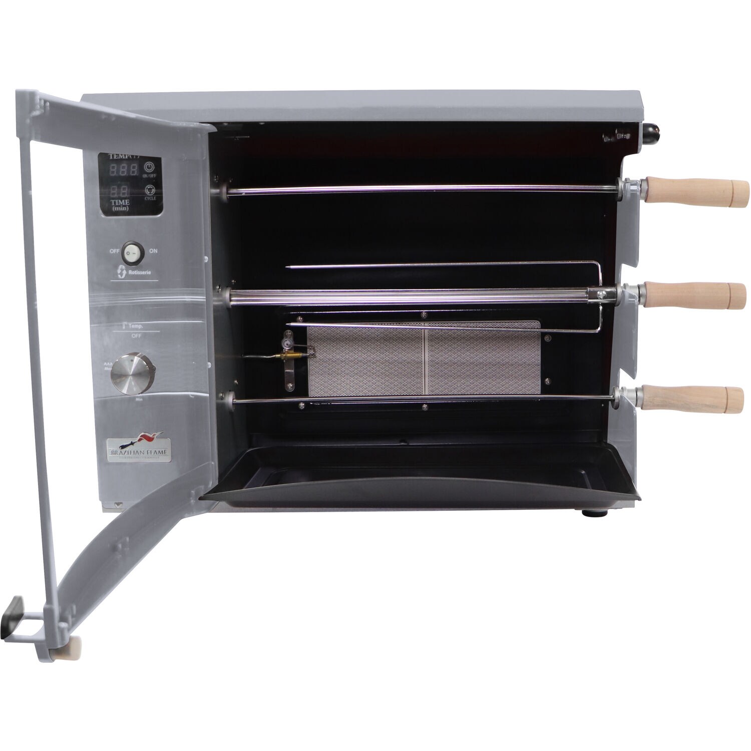 Brazilian Flame BG-03LXK-SILVER Tabletop-Grills - View #16