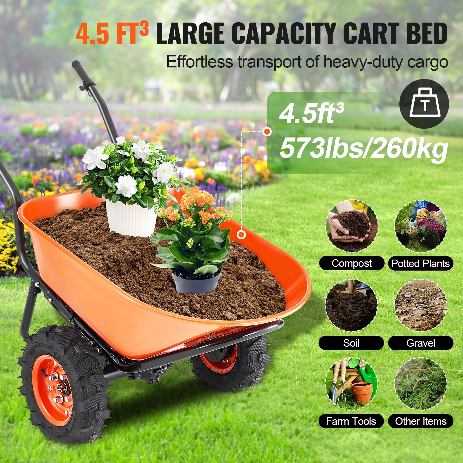 VEVOR SCDDL2LHYTC211701V1 Yard-Carts - View #5