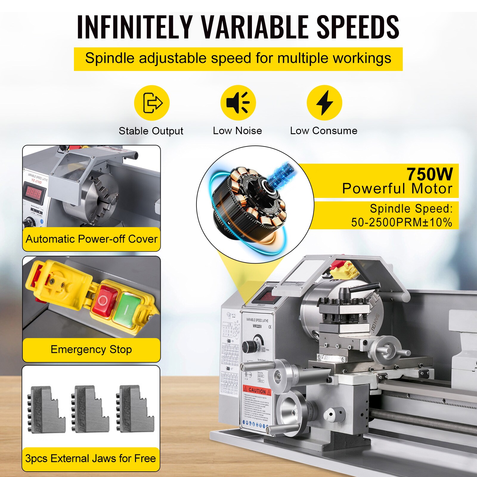 SVOPES SVOPESDLSJZ2103785V1 Wood-Lathes - View #5
