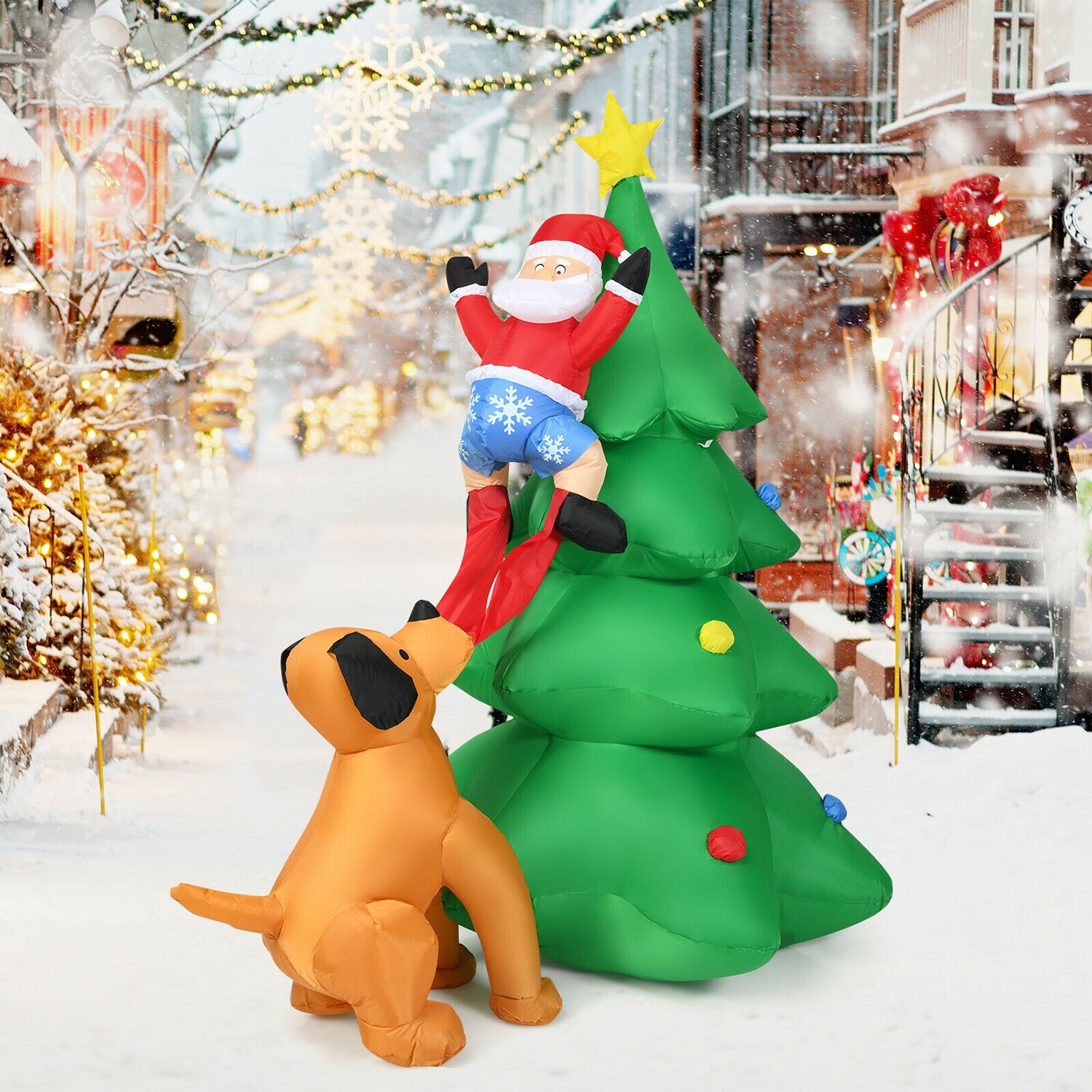 WELLFOR HYZ23946US Christmas-Inflatables - View #5