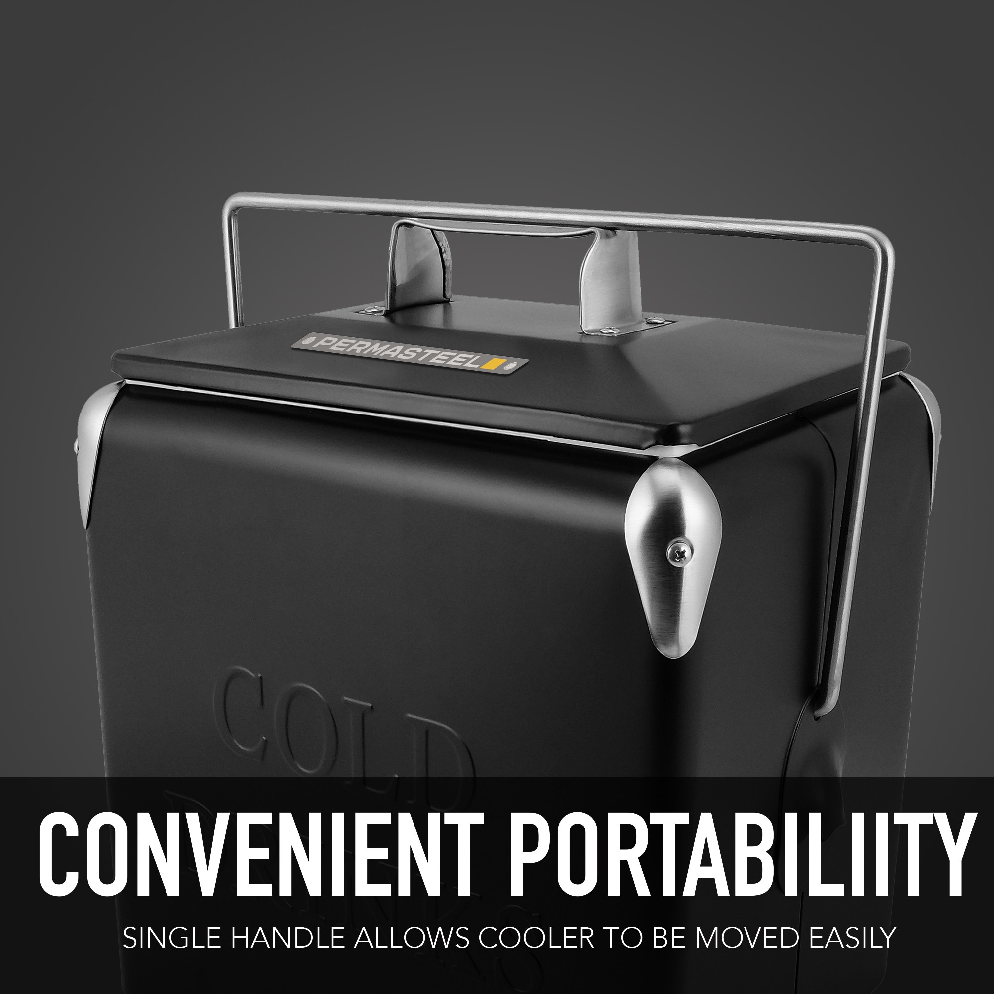 Permasteel PS-205-14QT-BK Portable-Coolers - View #9