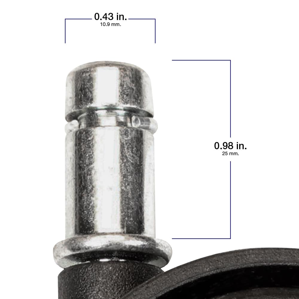 Shepherd Hardware 5-Pack 2-in Plastic Swivel Caster in the Casters