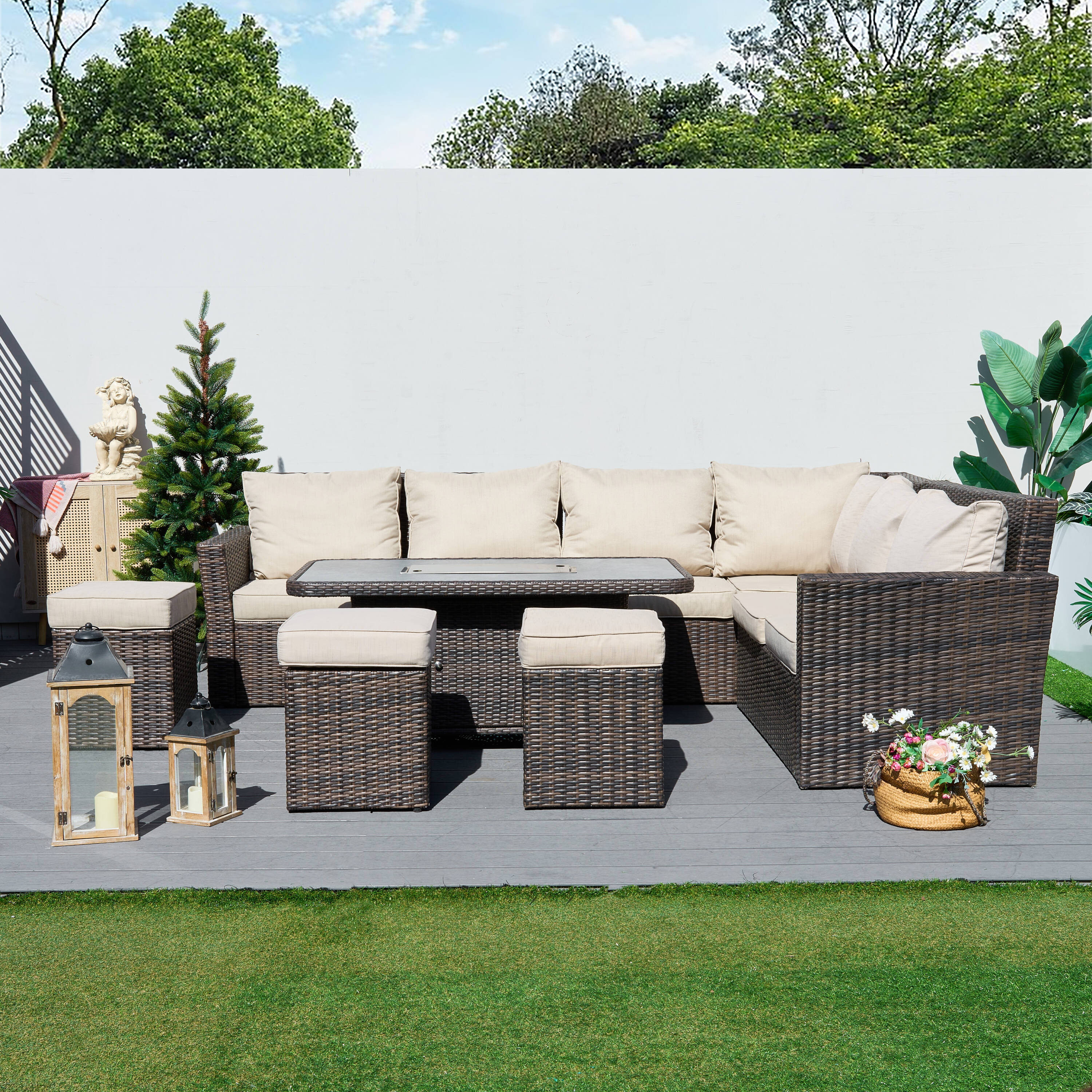 Direct Wicker DWG-1403&2403RT-BR Patio-Conversation-Sets - View #6