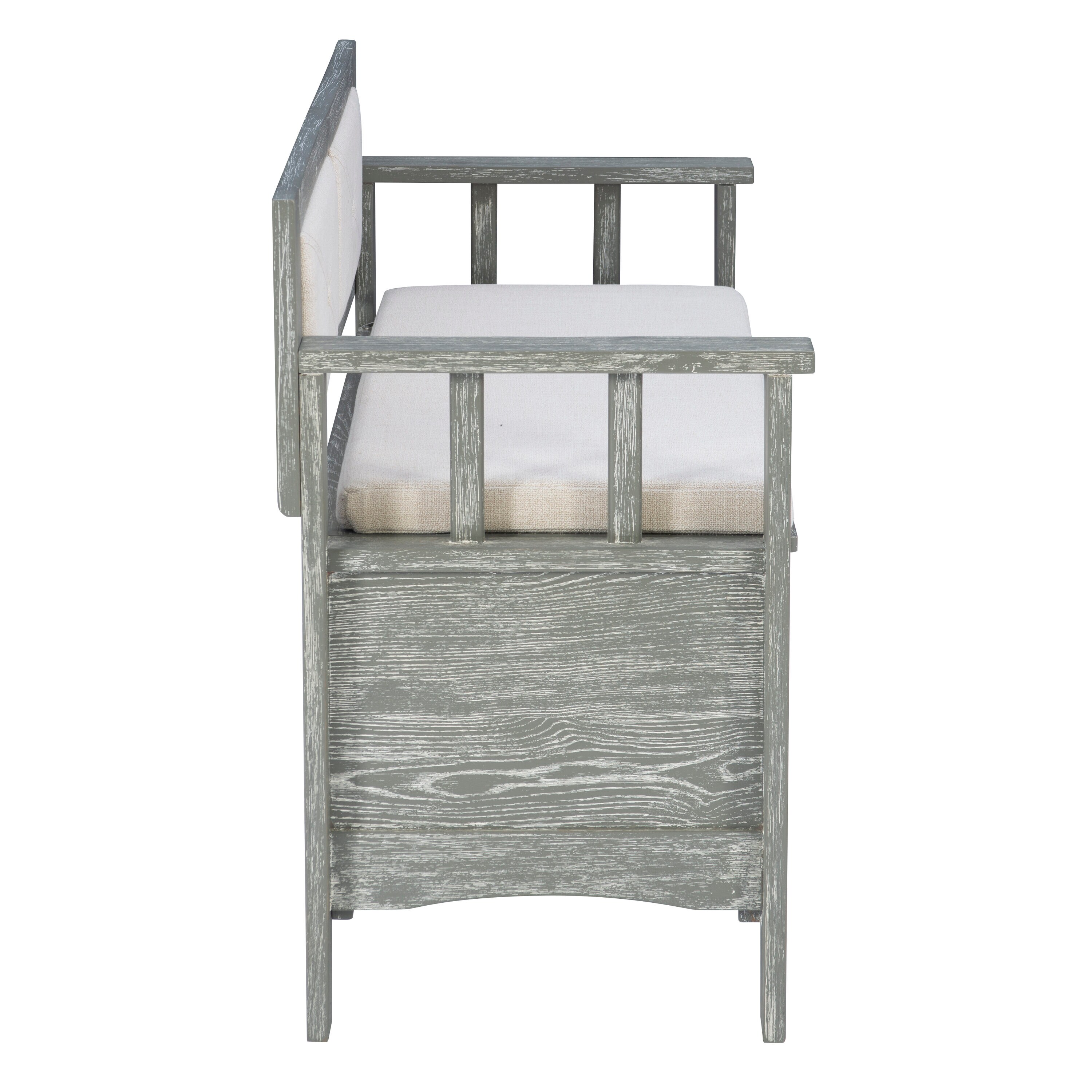Linon LOWES2148 bench - View #6