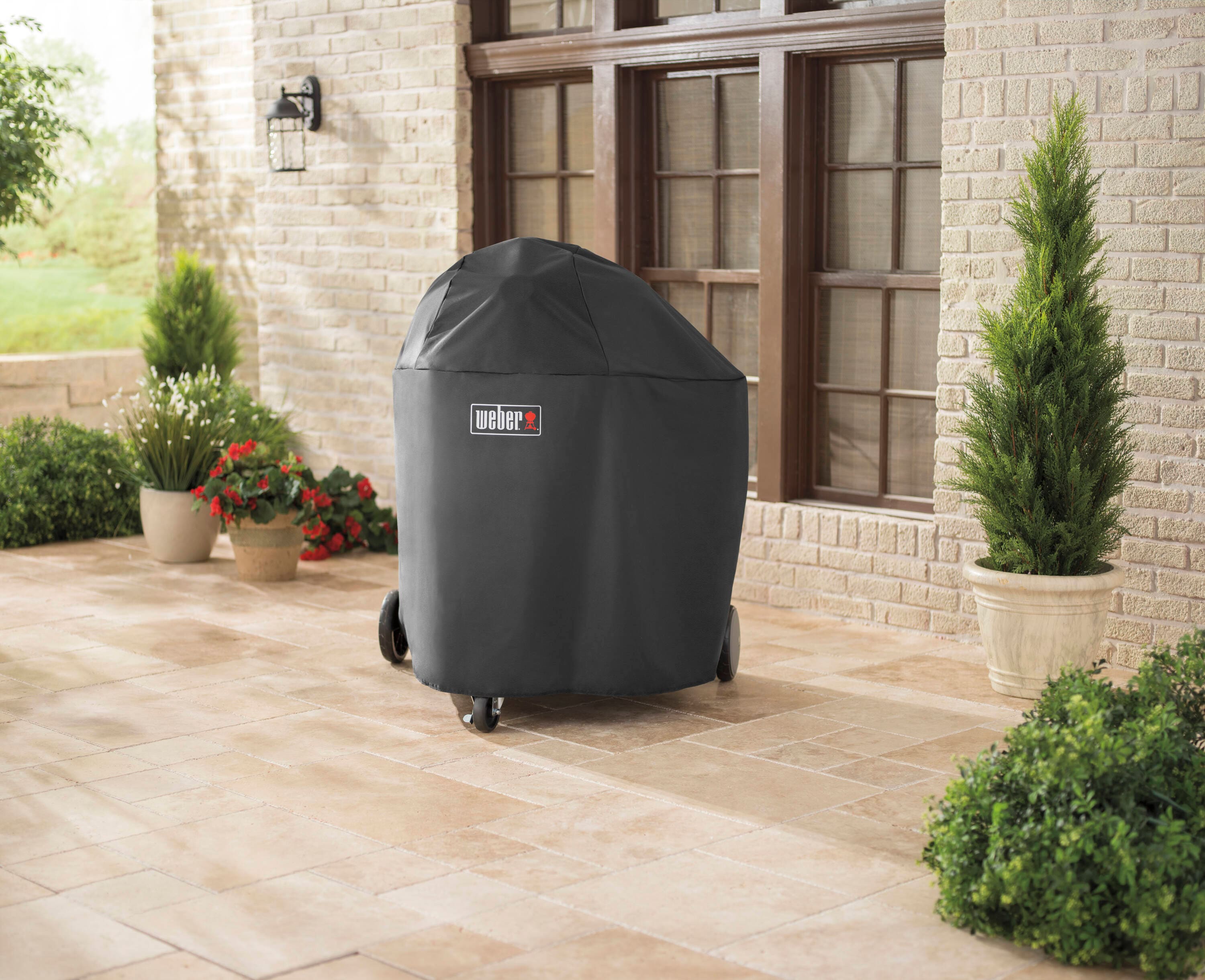 Weber Summit Kamado E6 Charcoal Grill Cover 35.8 in W x 43 in H