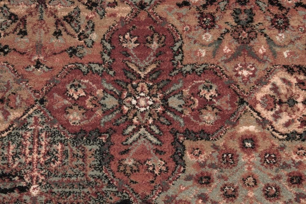 Imperial Baktiari Antique Red Hand-Knotted Wool Area Rug 7'10" x 11'2"
