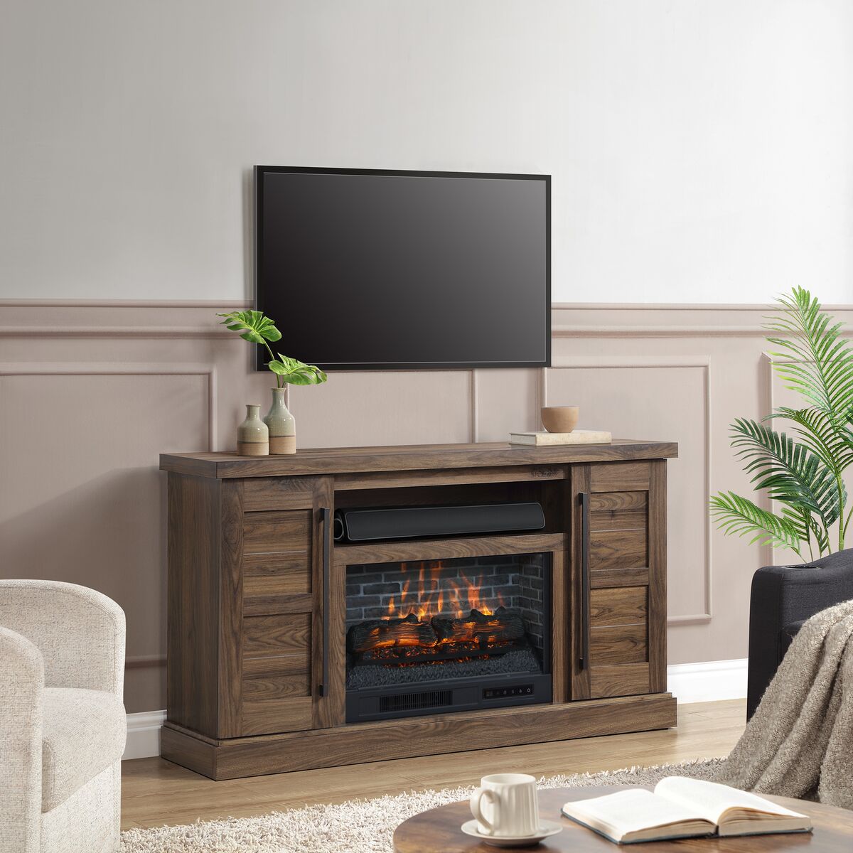 allen + roth LWFP58-7BR Electric-Fireplaces - View #9