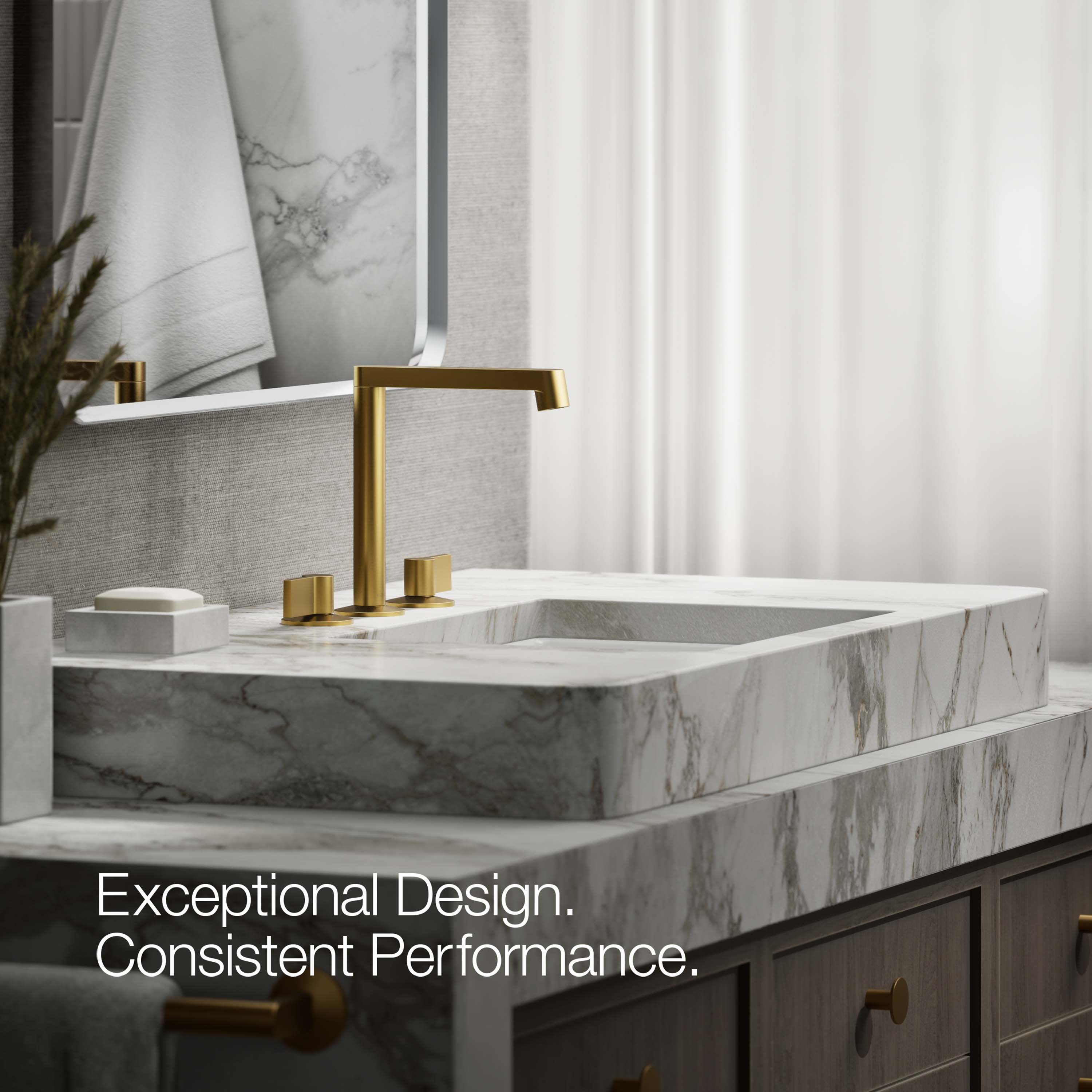 KOHLER K-77969-2MB Lavatory-Faucets - View #3
