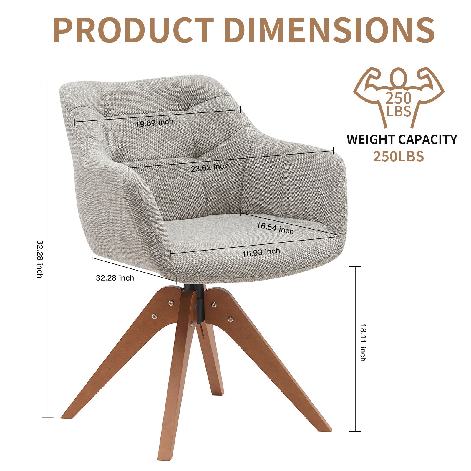BWE A-9CHAIR-08-LGY Dining-Chairs - View #7