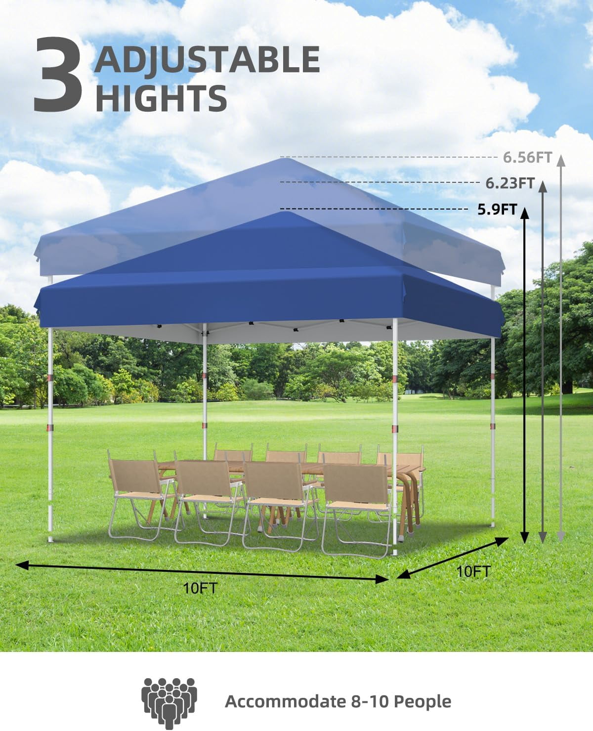 Garvee CJH-PHO-10SD3WFD Canopies-Sl - View #2