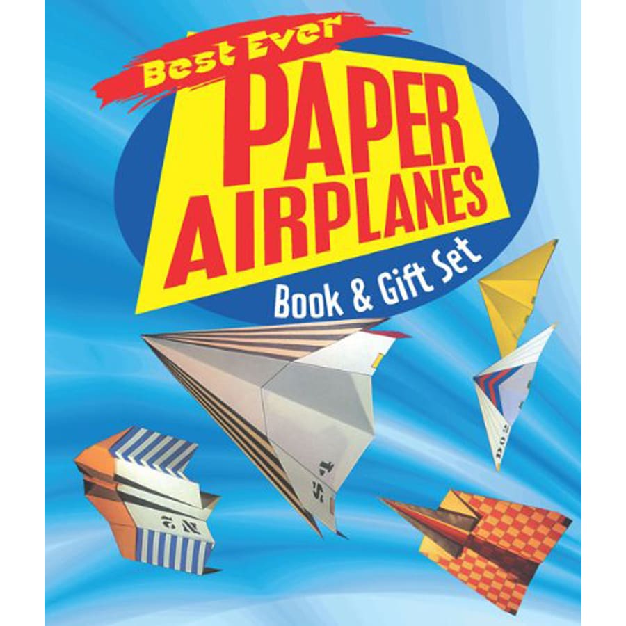  SP76749 Best Ever Paper Airplanes Book and Gift Set
