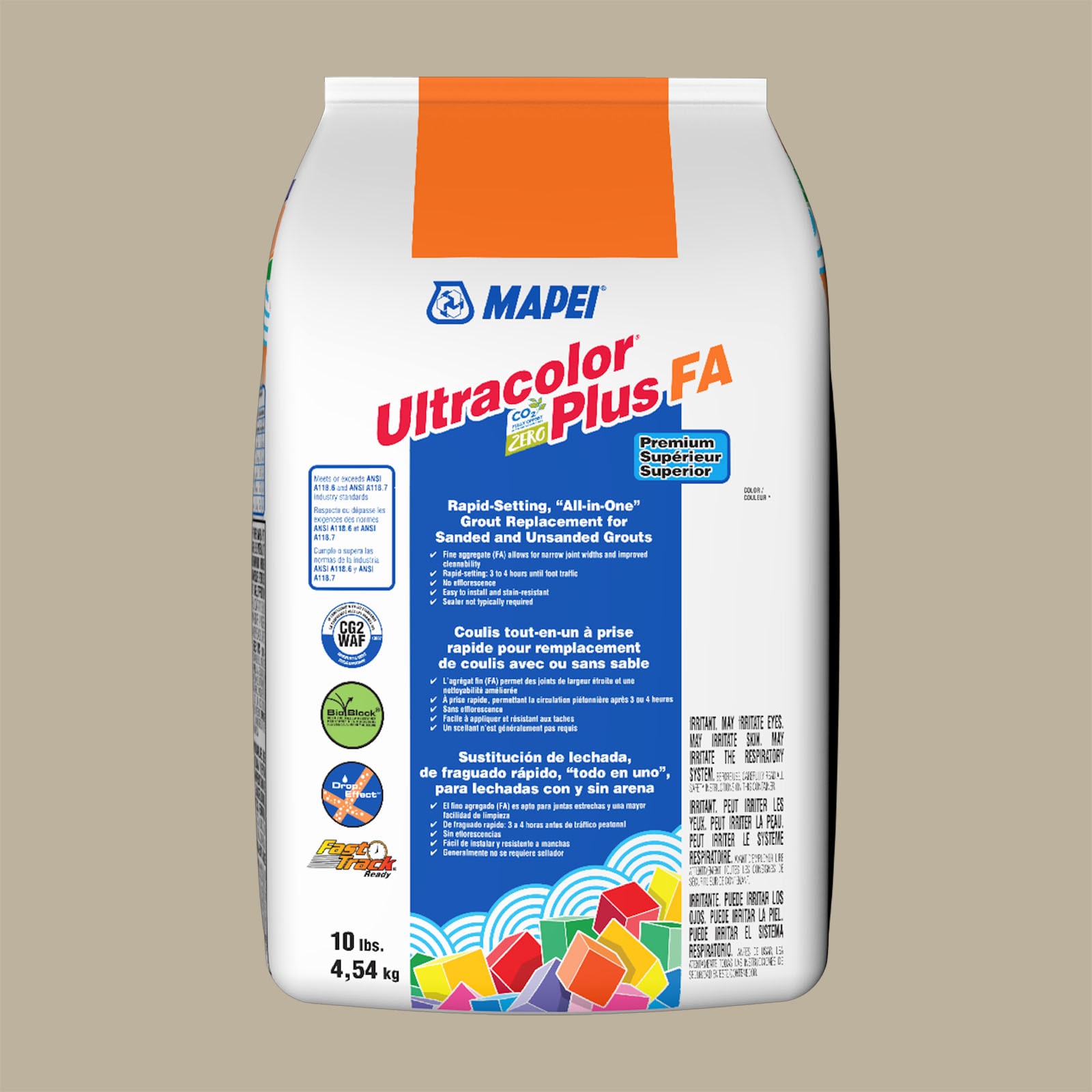 MAPEI 6BU503905 Ultracolor Plus FA Ivory #5039 All-in-one Grout (10-lb)