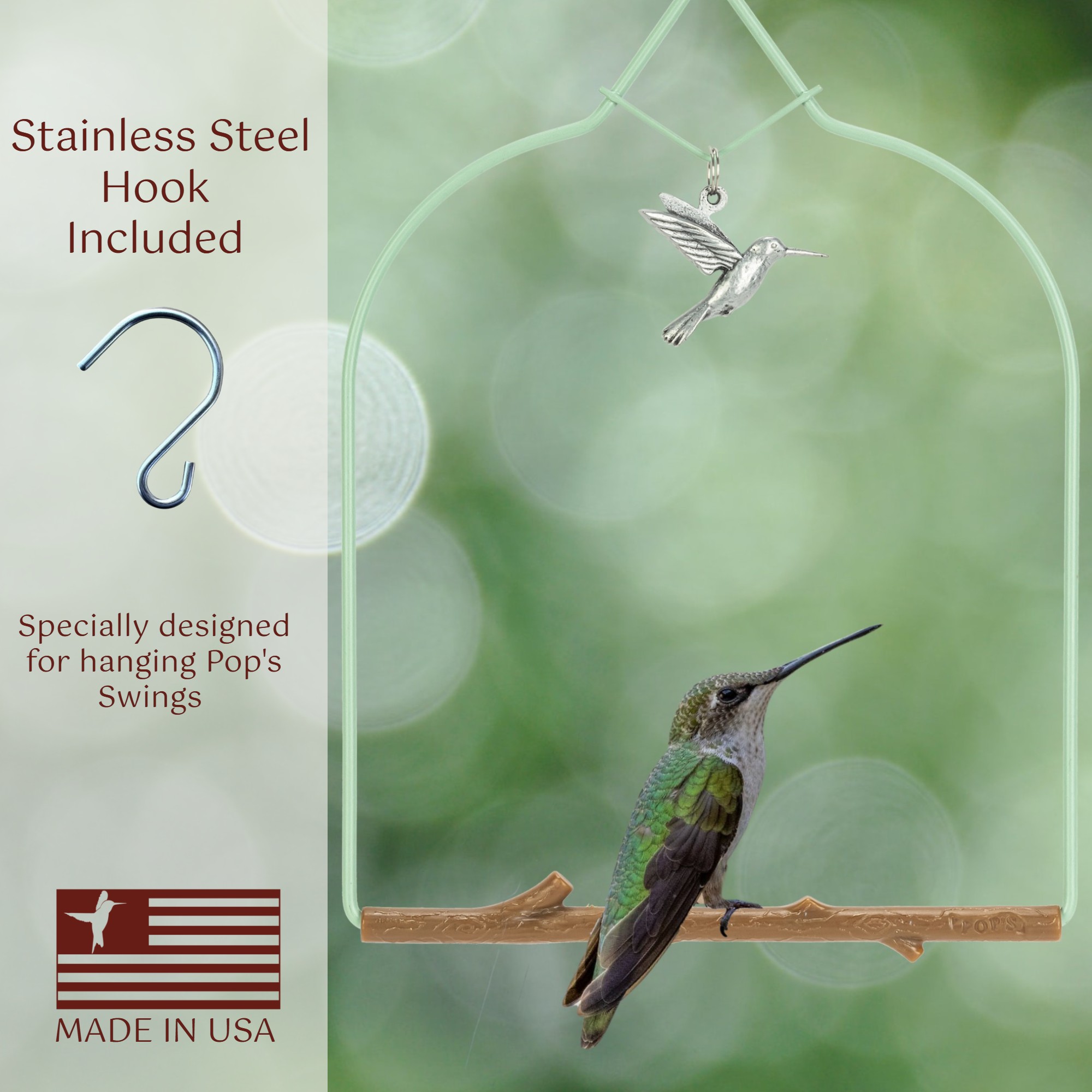 Pop's Birding CHVC-PBBR Bird-Feeder-Accessories - View #4